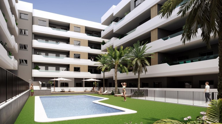 Apartment / flat - New Build - Santa Pola - NB-22492