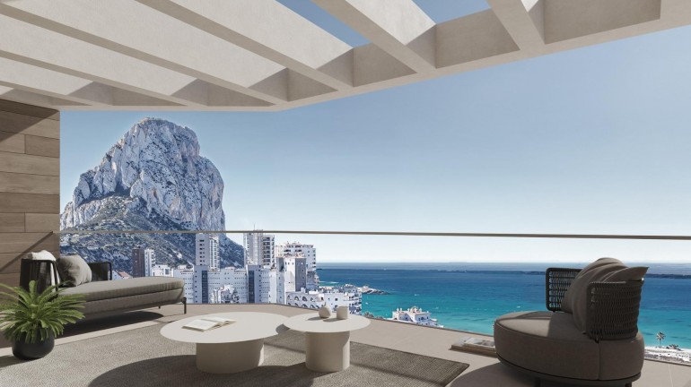 Attique - Nouvelle construction - Calpe -
                Playa Arenal
