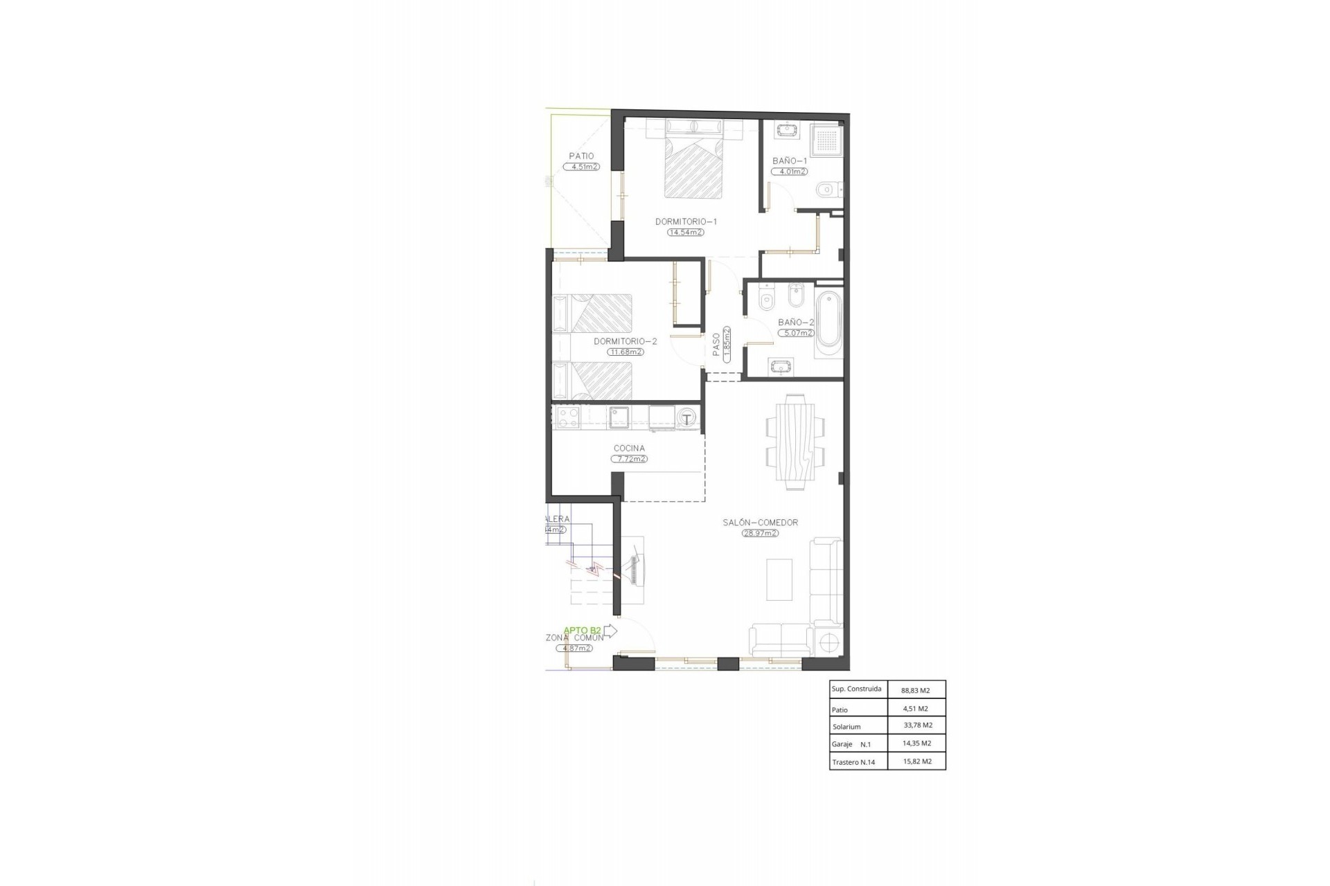 New Build - Apartment / flat - Cuevas Del Almanzora - Herrerias