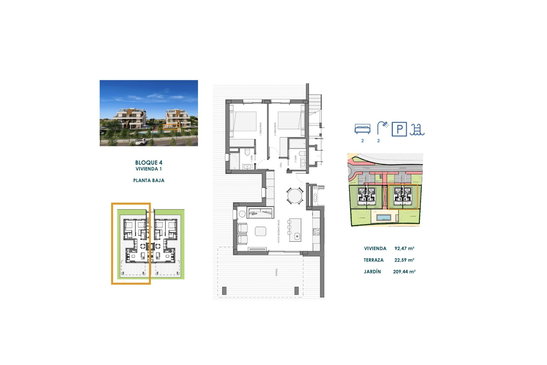 New Build - Apartment / flat - Fuente Álamo - Hacienda Del Álamo Golf