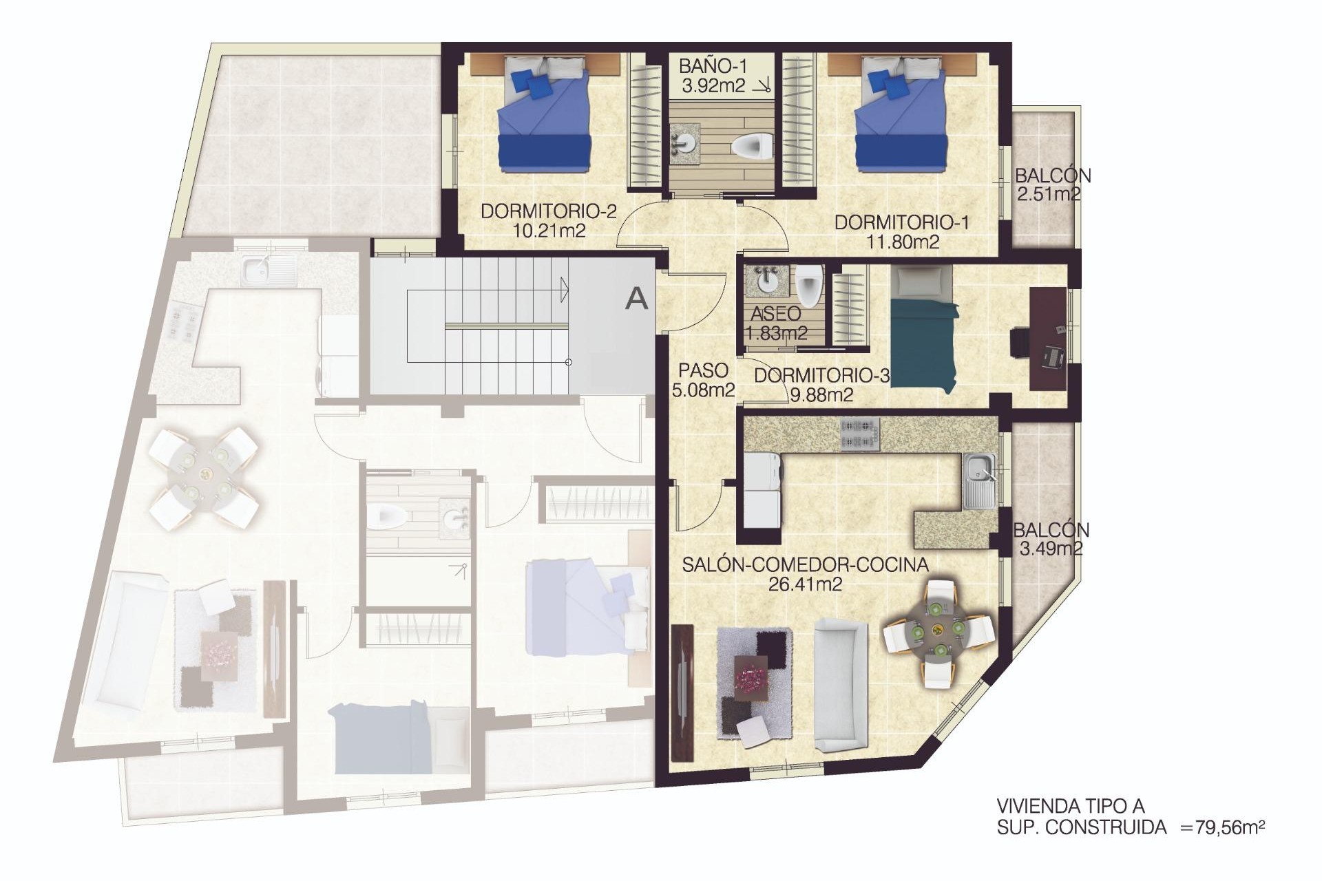 New Build - Apartment / flat - Jacarilla - pueblo