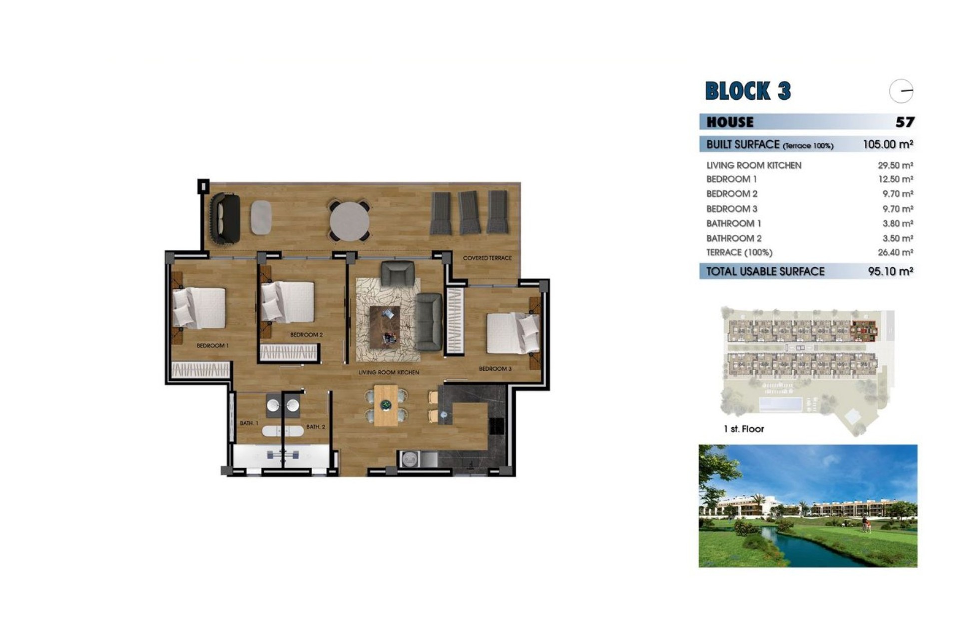 New Build - Apartment / flat - Los Alcazares - La Serena Golf
