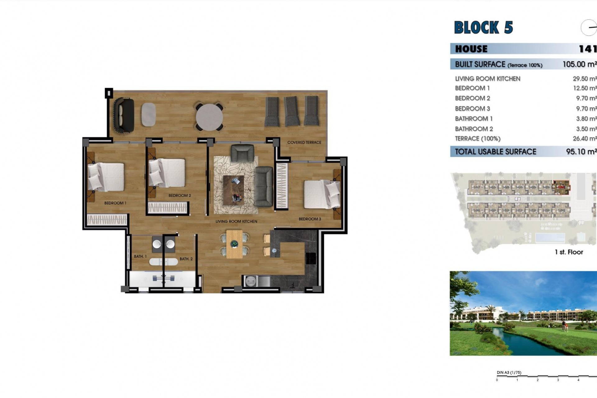 New Build - Apartment / flat - Los Alcazares - La Serena Golf