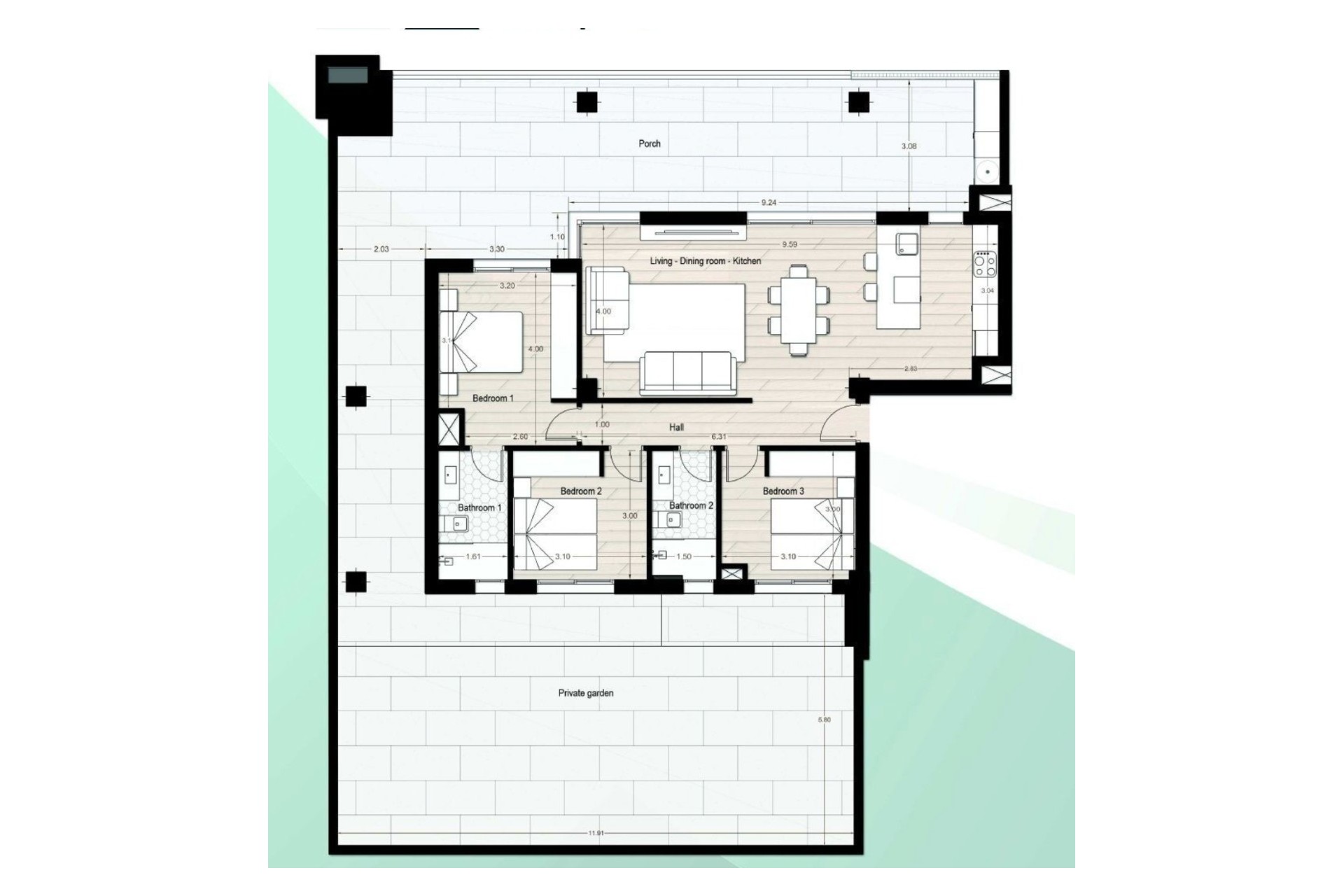 New Build - Apartment / flat - Los Alcazares - Los Narejos