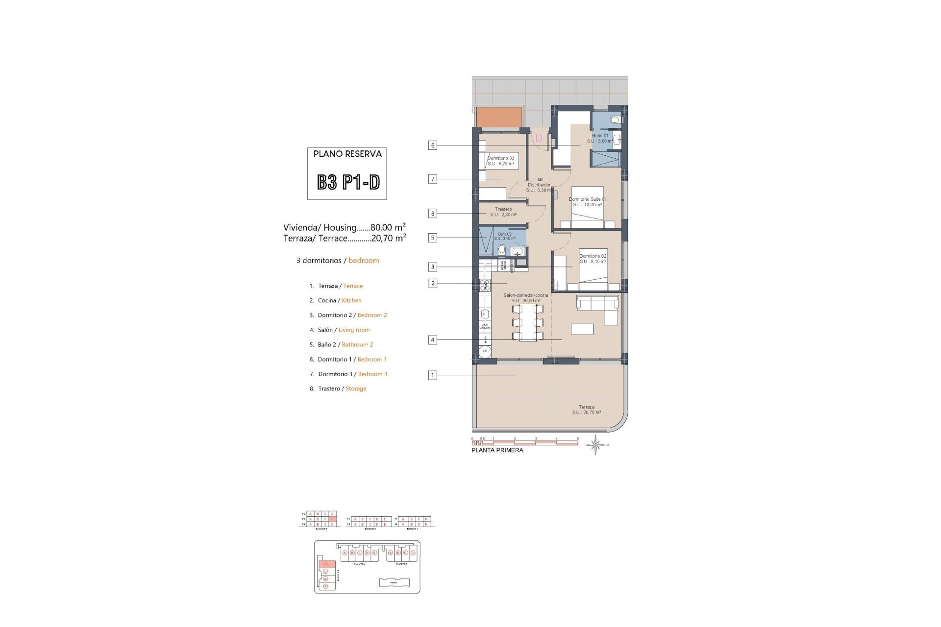 New Build - Apartment / flat - Los Alcazares - Serena Golf