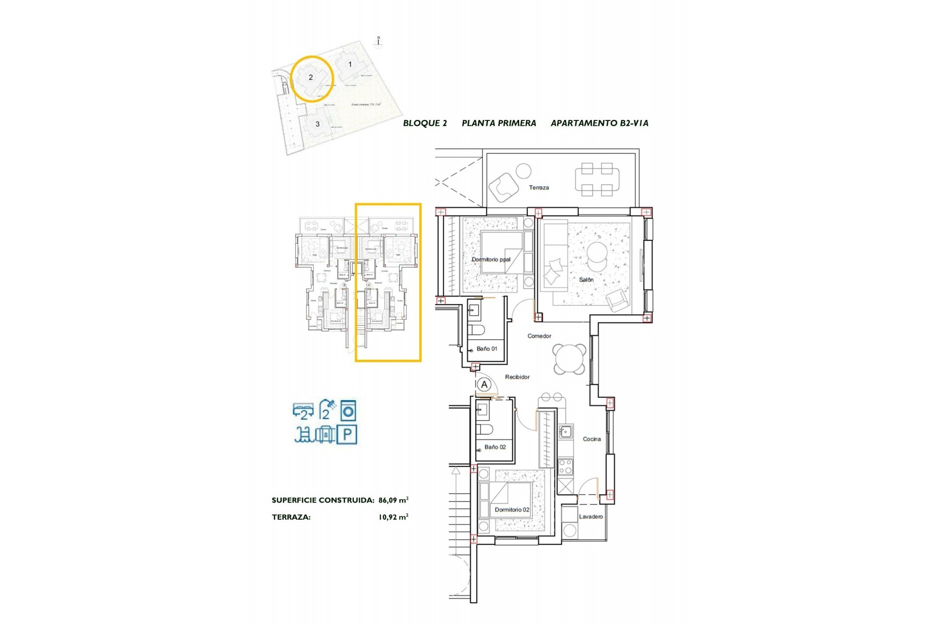 New Build - Apartment / flat - Los Alcazares - Serena Golf