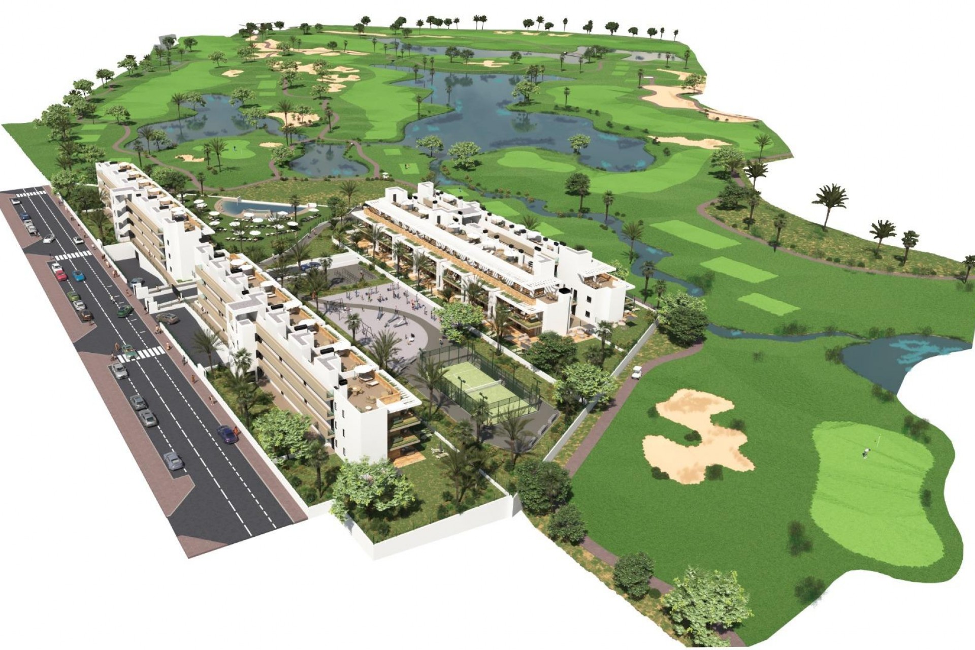 New Build - Apartment / flat - Los Alcazares - Serena Golf