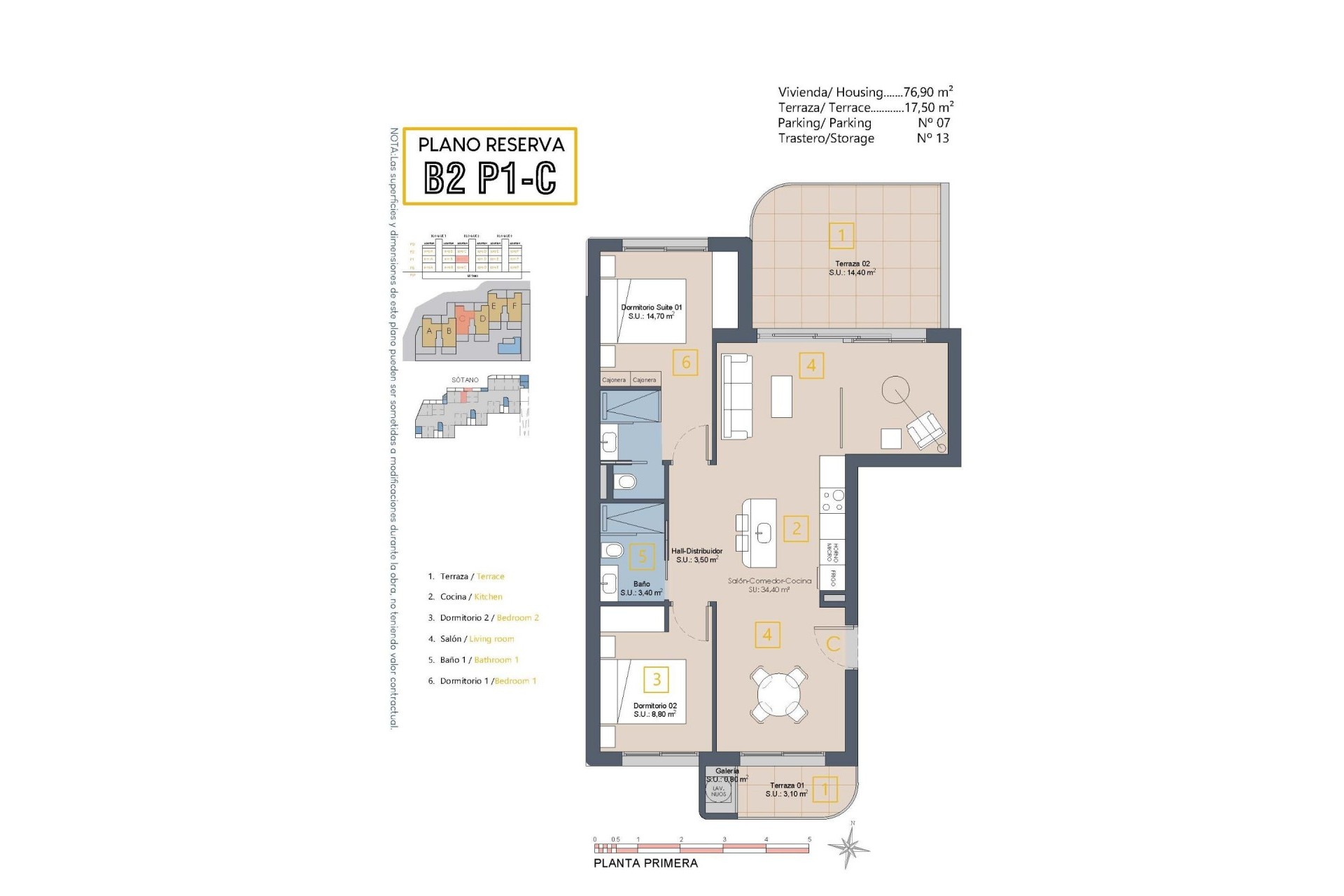 New Build - Apartment / flat - Los Alcazares - Serena Golf