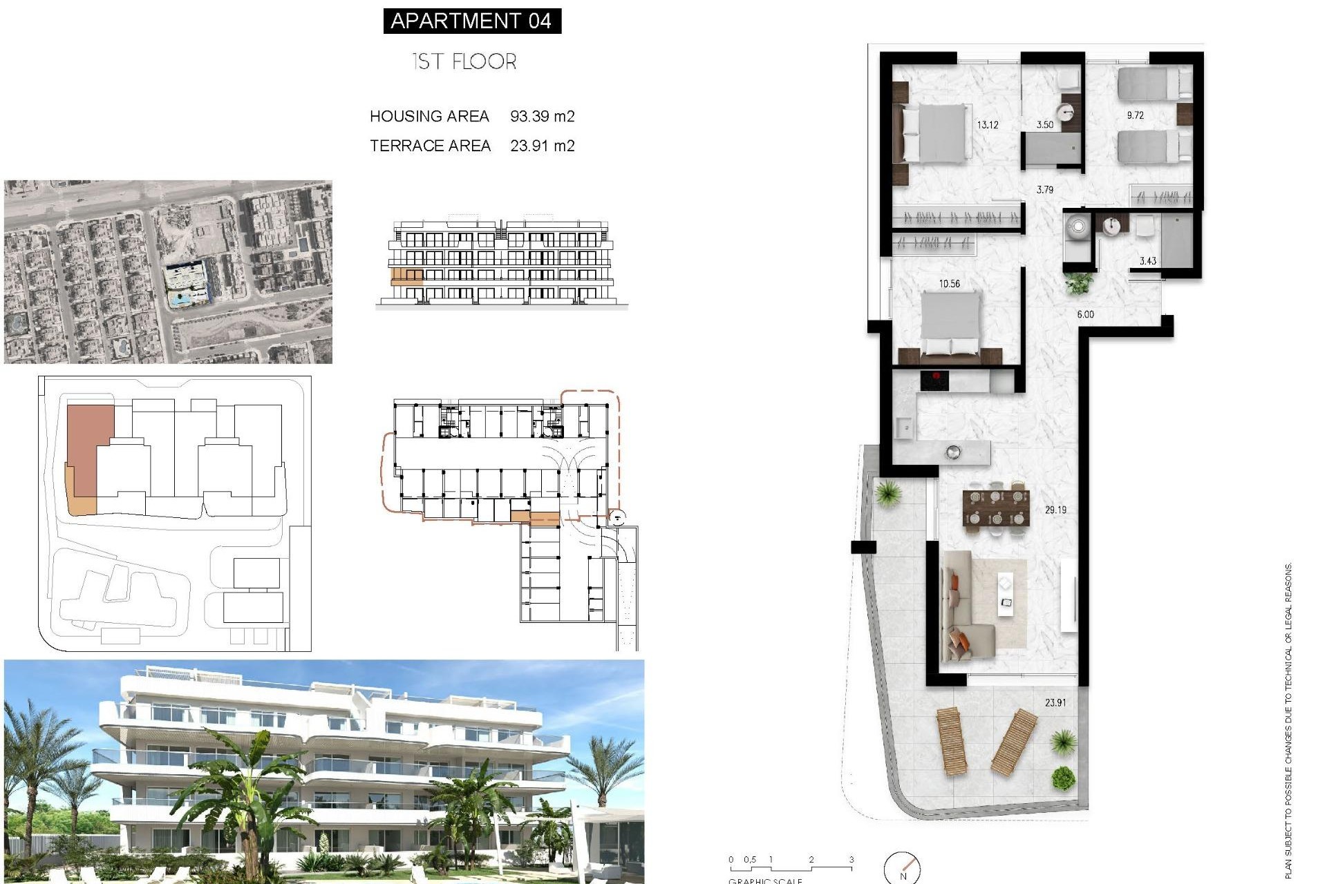 New Build - Apartment / flat - Orihuela Costa - Lomas De Cabo Roig