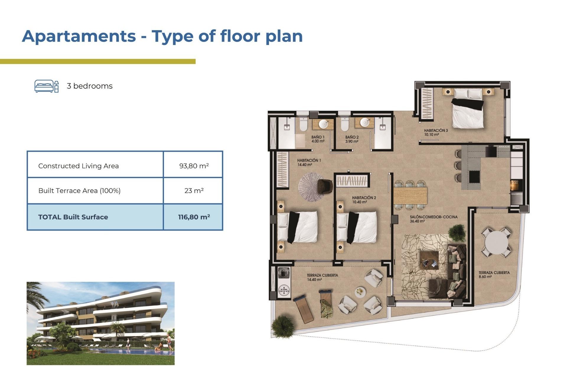 New Build - Apartment / flat - Orihuela Costa - Punta Prima