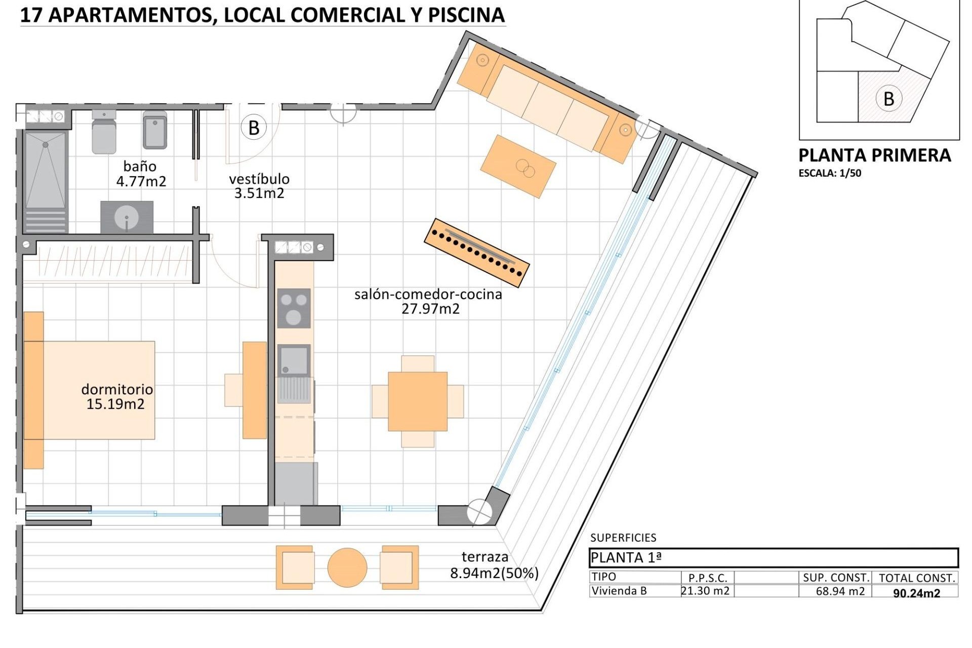 New Build - Apartment / flat - San Pedro del Pinatar - Lo Pagan