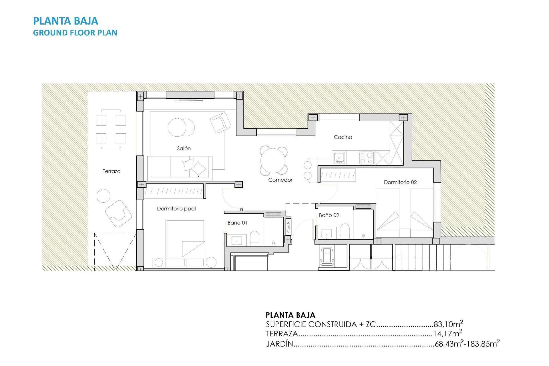 New Build - Apartment / flat - Torre Pacheco - Santa Rosalía