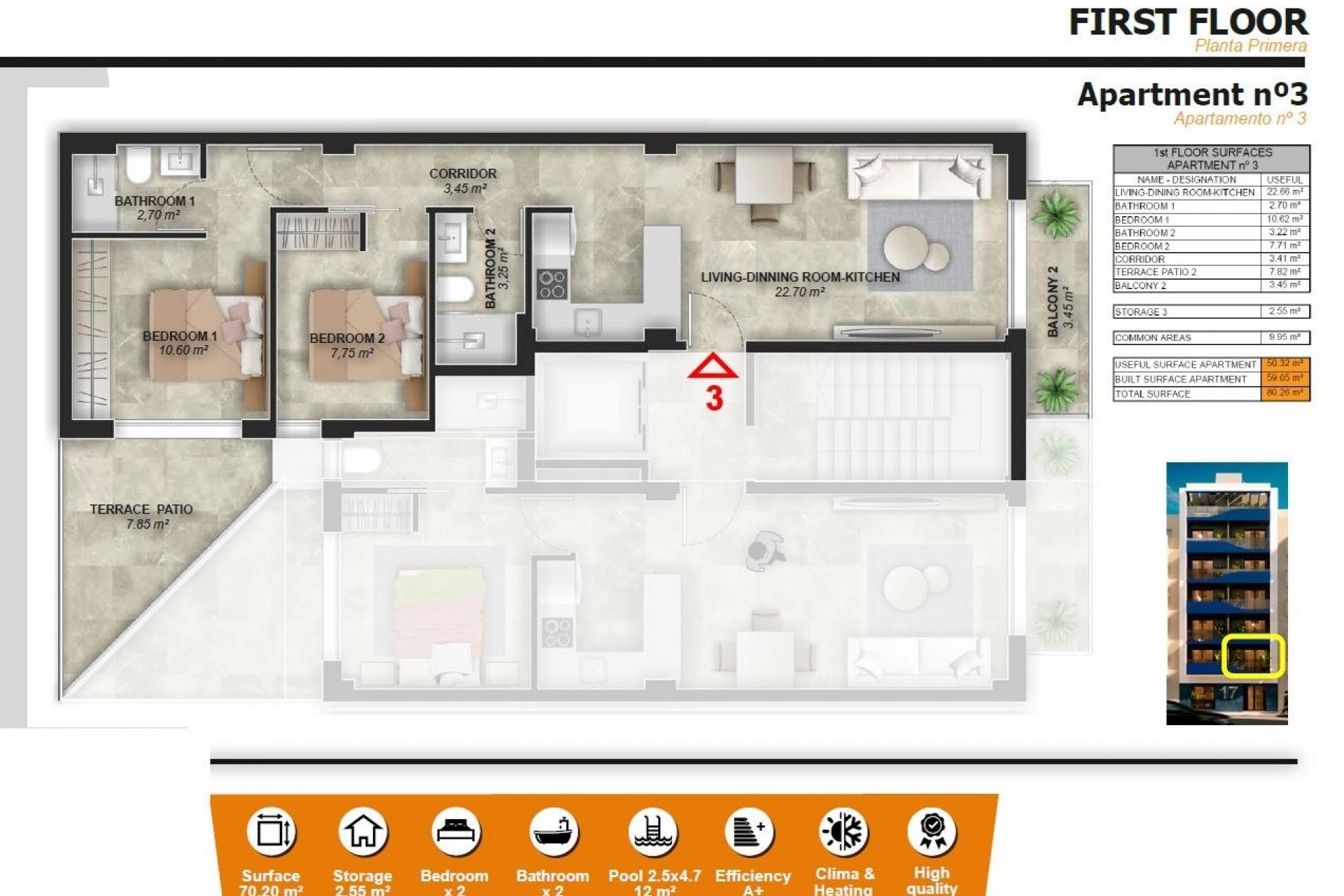 New Build - Apartment / flat - Torrevieja - Playa del Acequión