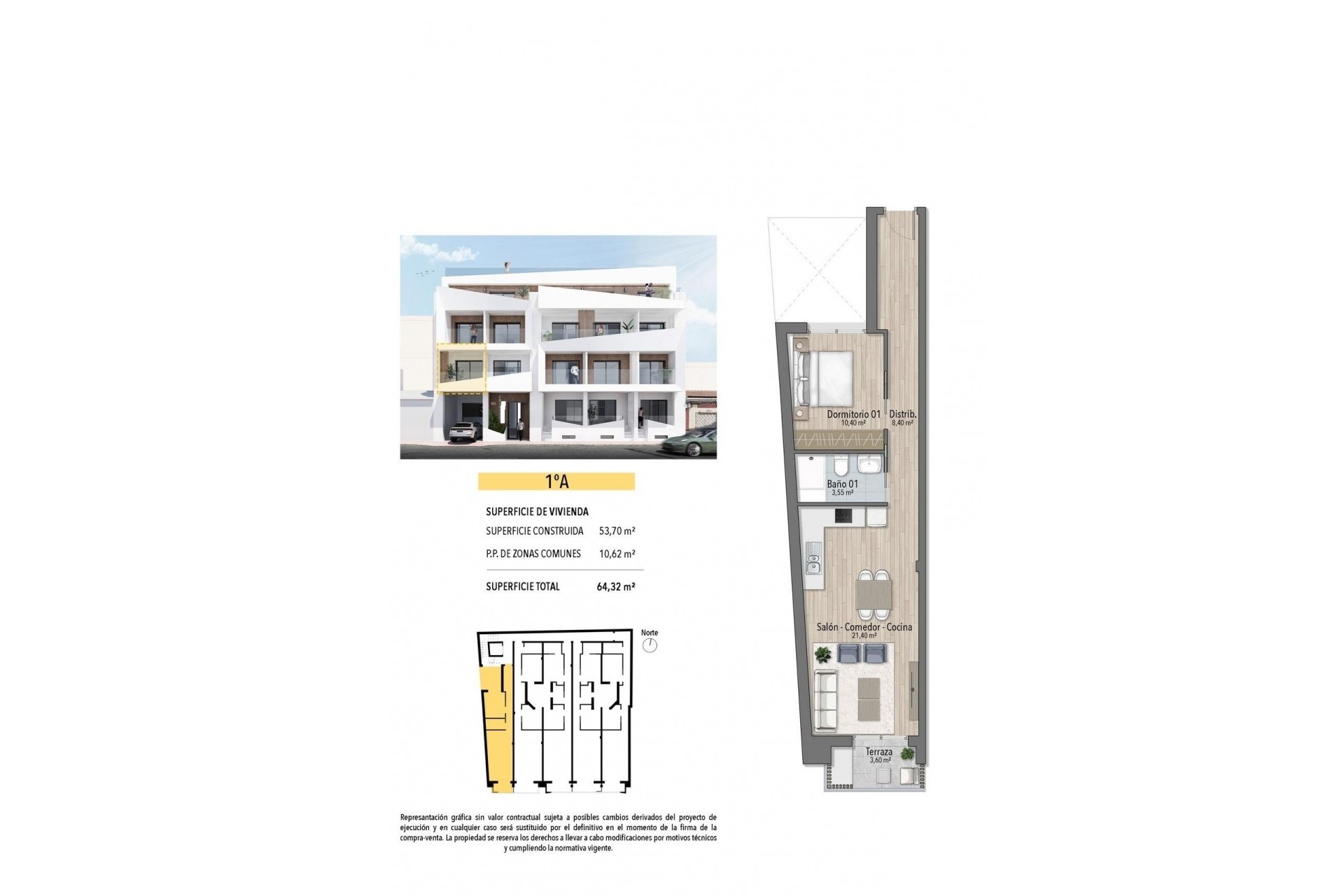 New Build - Apartment / flat - Torrevieja - Playa del Cura