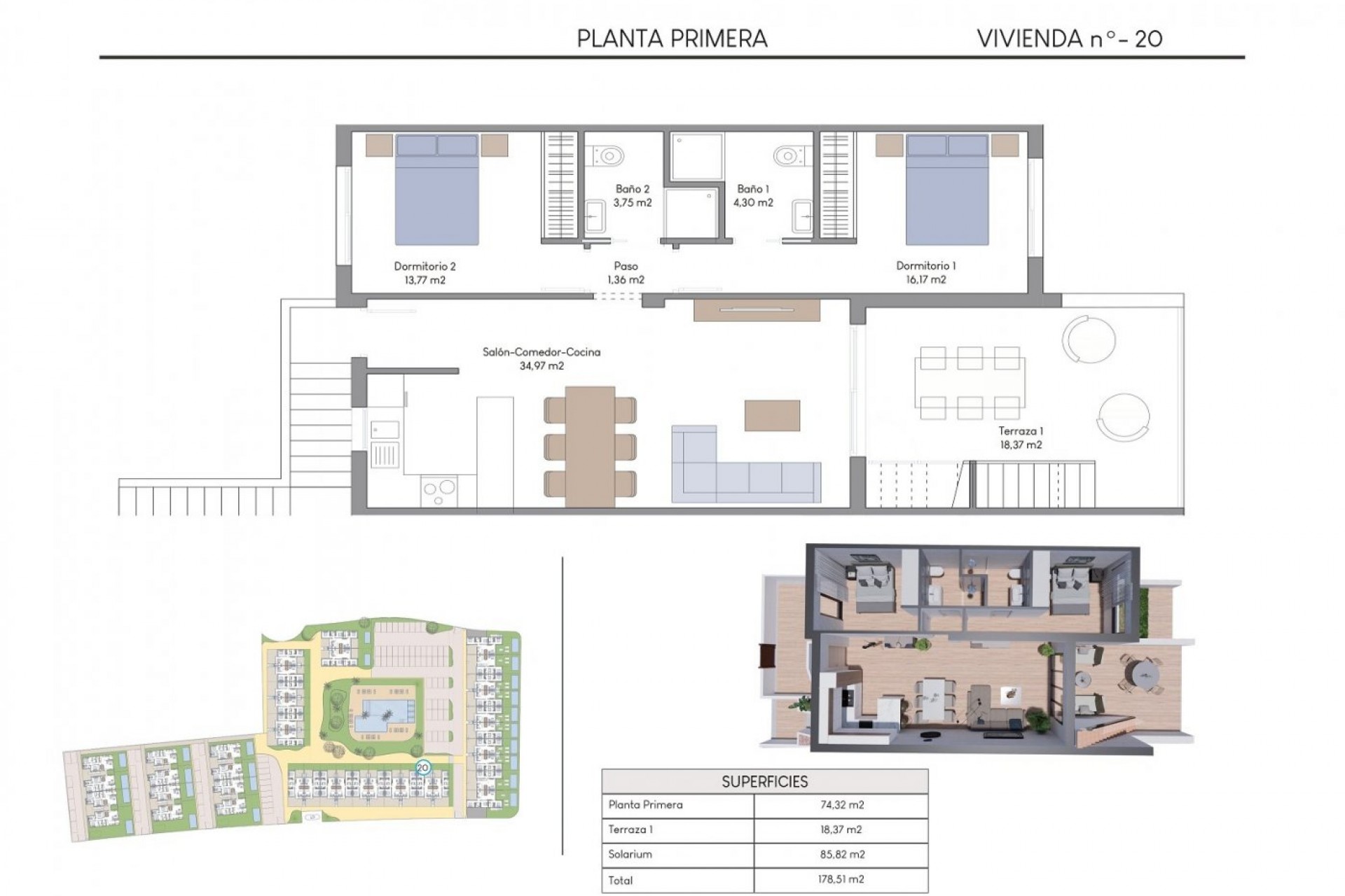 New Build - Bungalow - Finestrat - Finestrat Hills