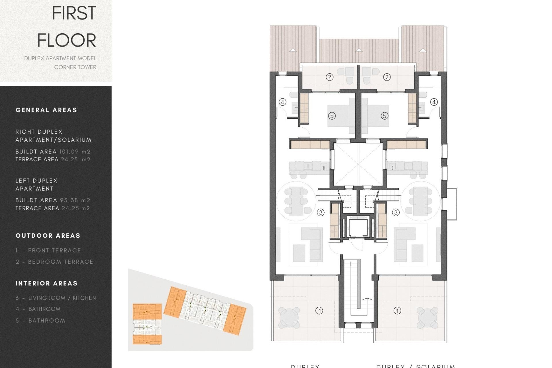 New Build - Penthouse - Los Alczares - Serena Golf