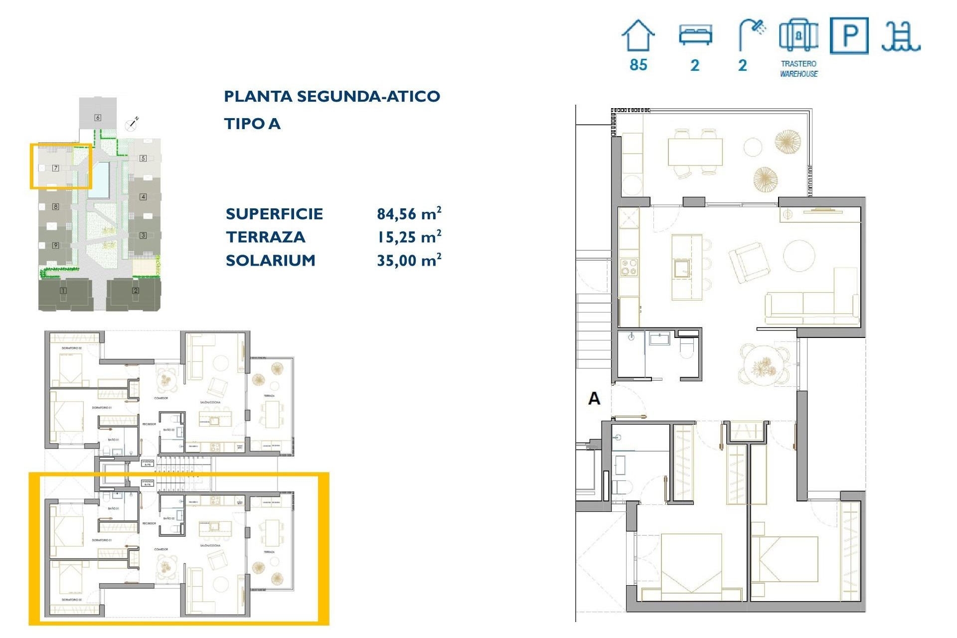 New Build - Penthouse - San Pedro del Pinatar - Pueblo