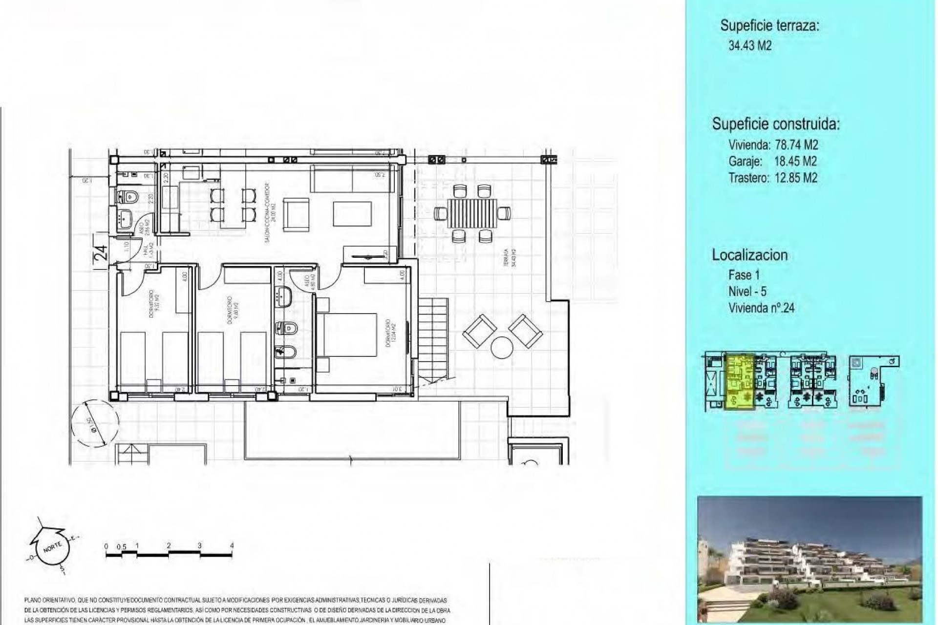 New Build - Penthouse - Vera - Vera Playa