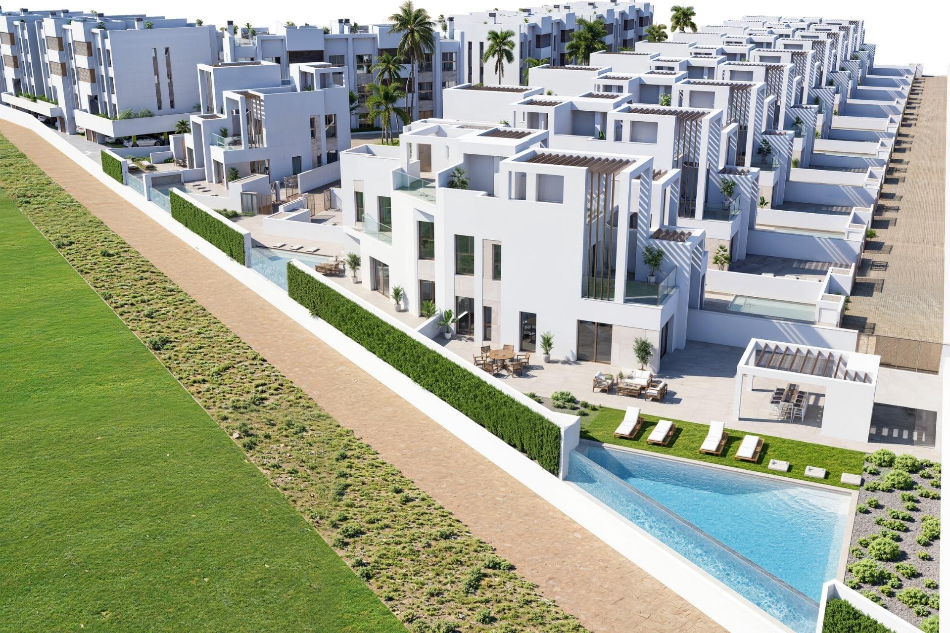 New Build - Quad House - Los Alcazares - Serena Golf
