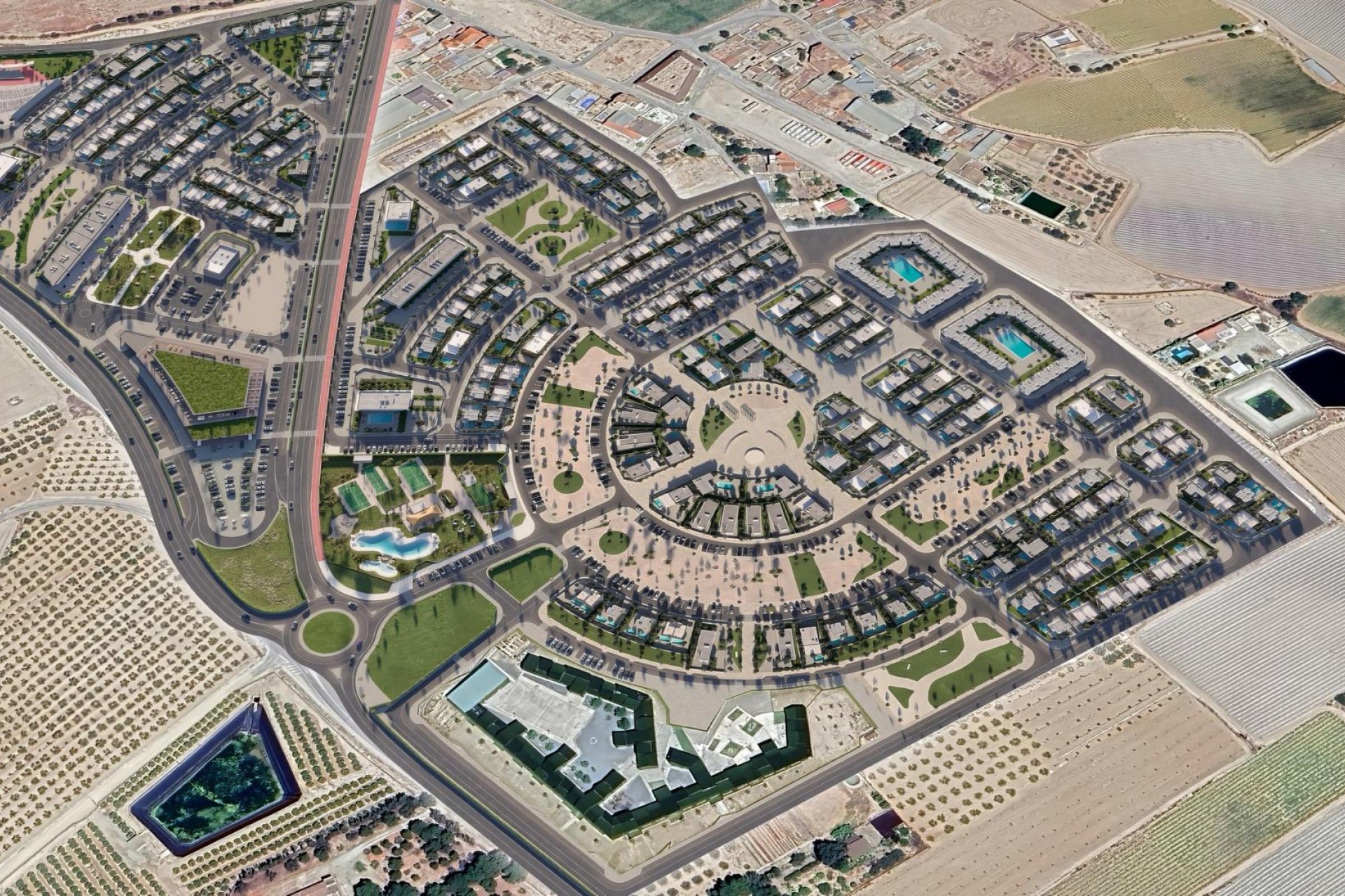 New Build - Quad House - Torre Pacheco - El Alba