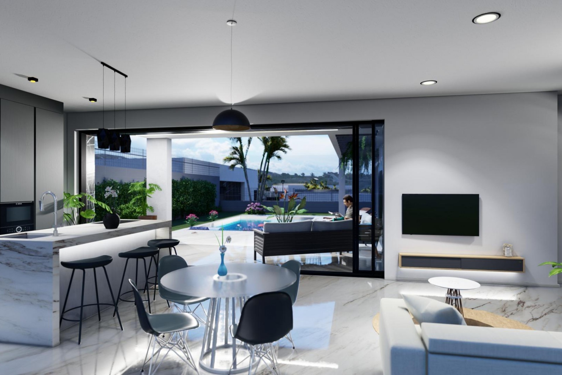 New Build - Villa - Algorfa - La Finca Golf