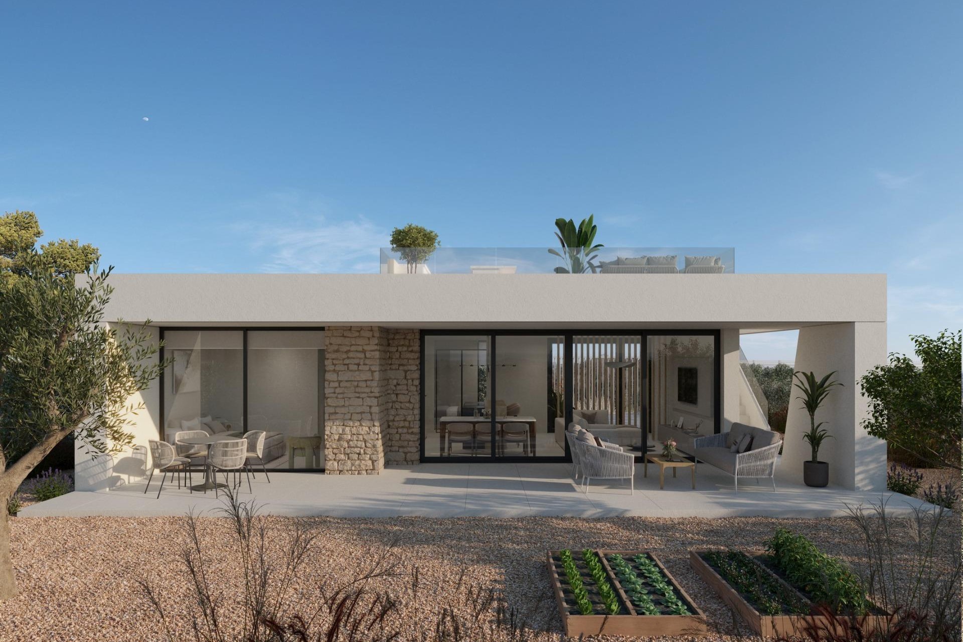 New Build - Villa - Fuente Álamo - Hacienda del Alamo