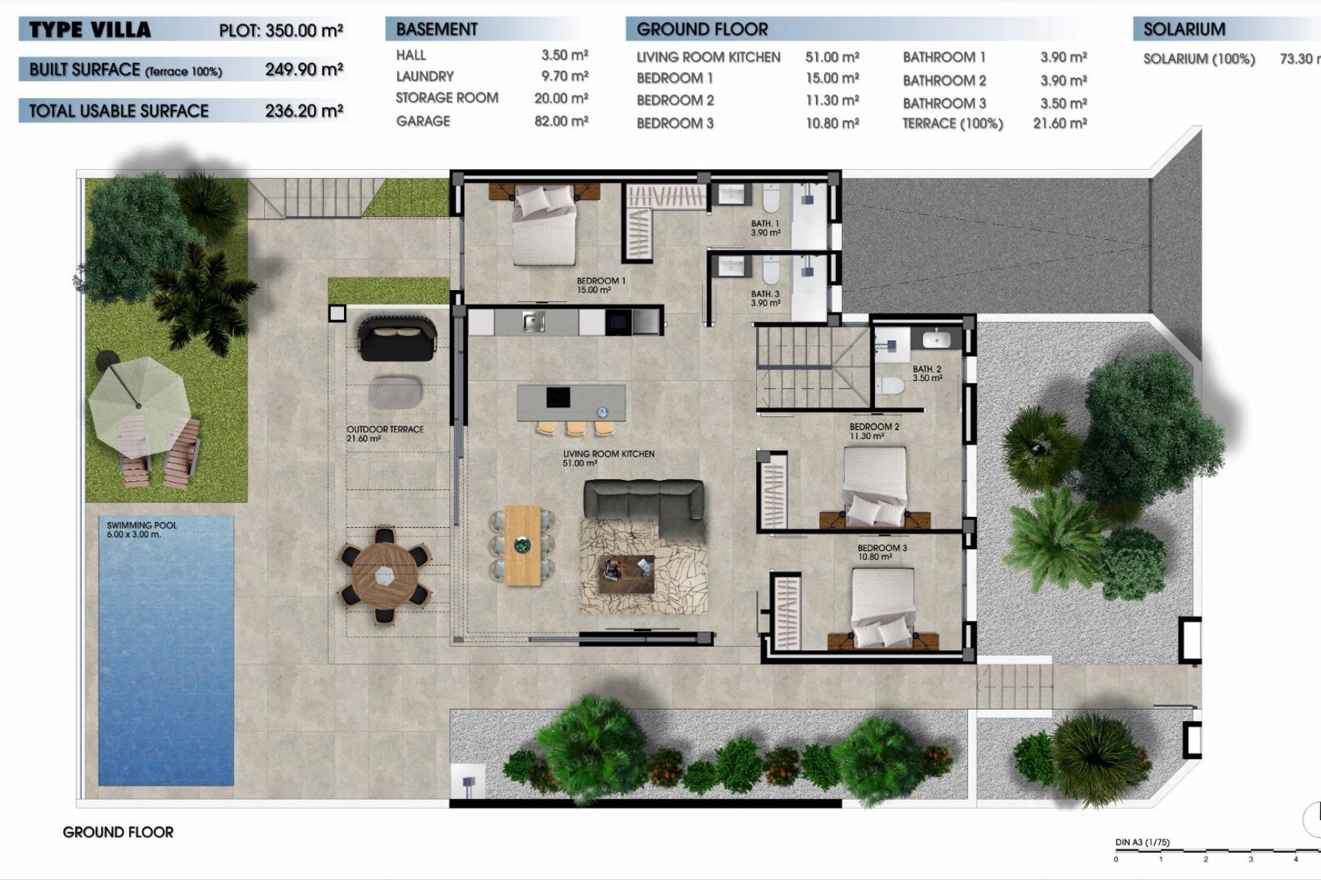 New Build - Villa - Los Alczares - Serena Golf