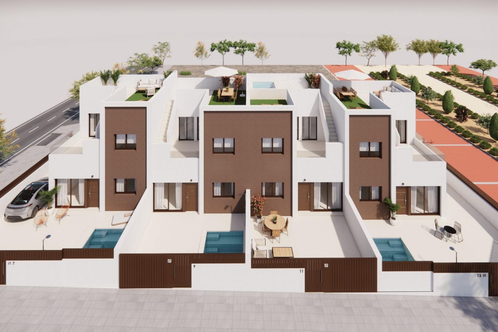 New Build - Villa - Pilar de la Horadada - Barrio los Segundas