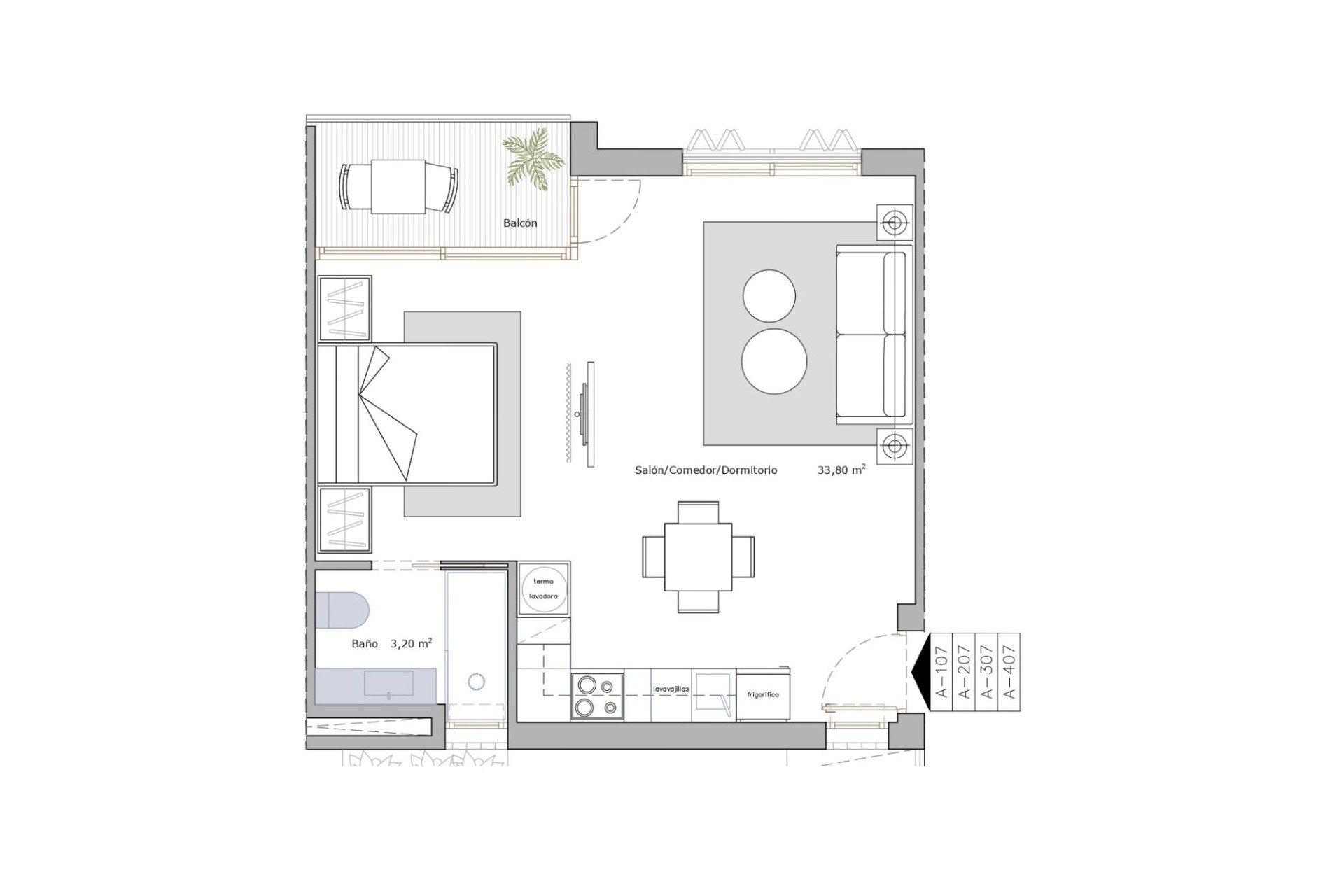 Nouvelle construction - Appartement - San Pedro del Pinatar - Lo Pagan