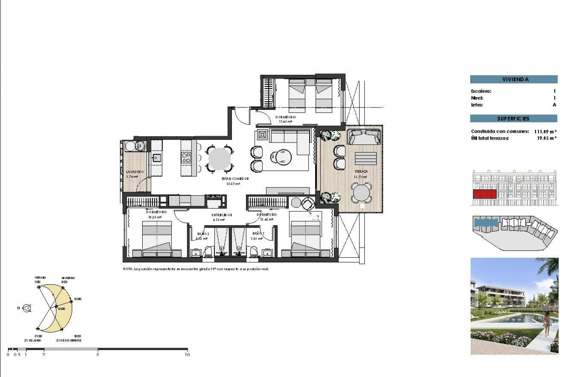 Nouvelle construction - Appartement - Torre Pacheco - Santa Rosalía