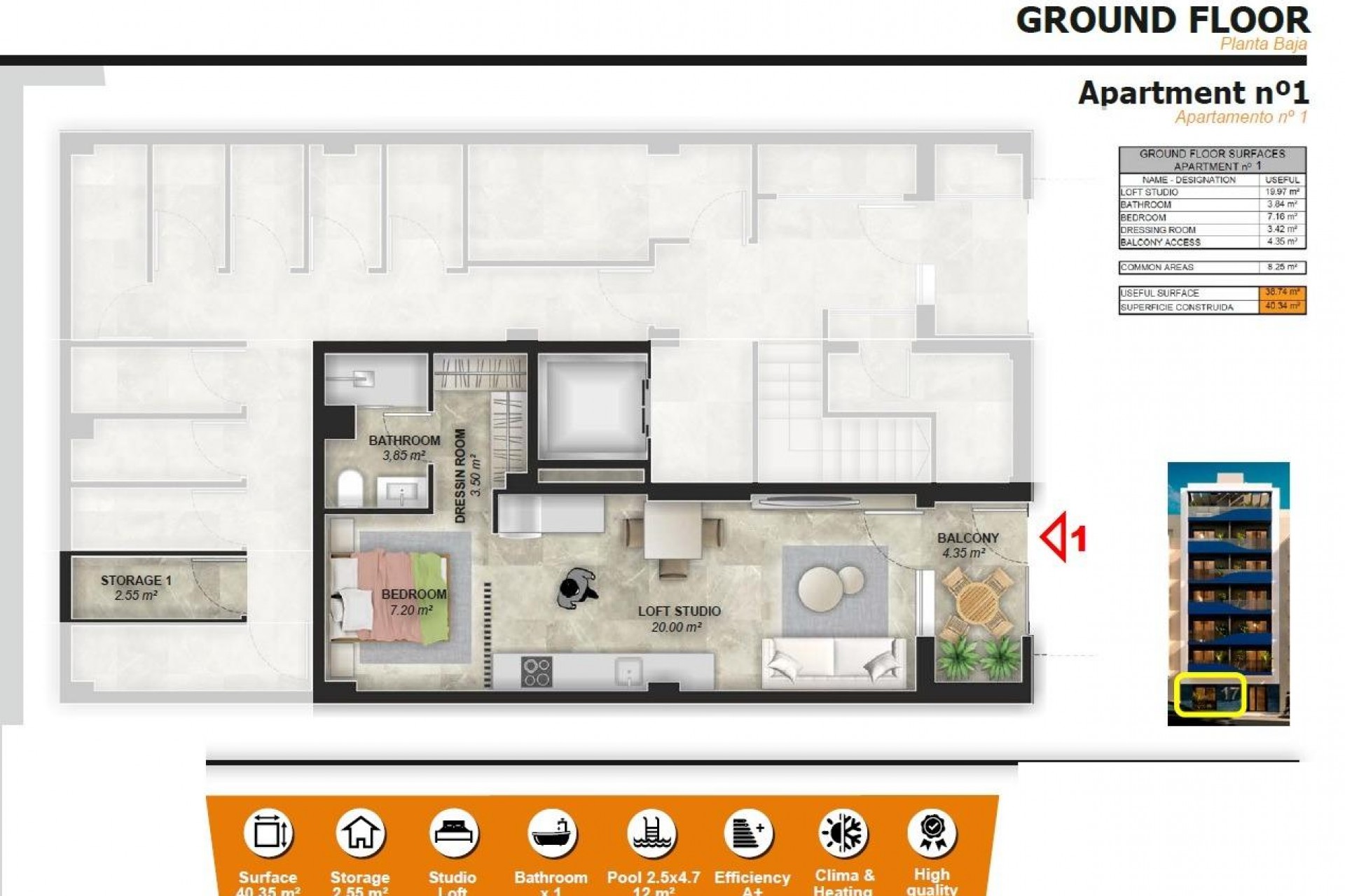 Nouvelle construction - Appartement - Torrevieja - Playa del Acequión