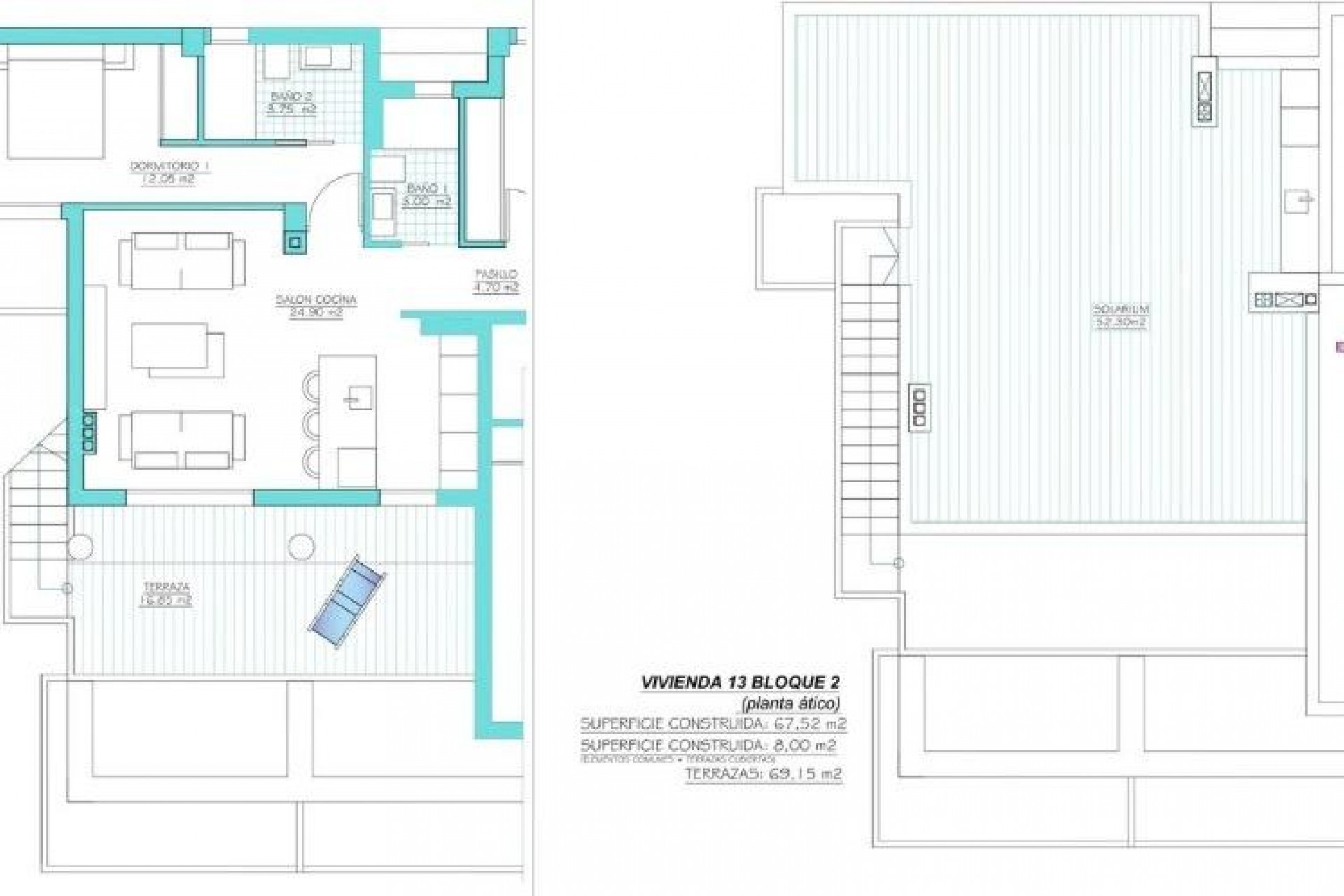 Nouvelle construction - Attique - Torre Pacheco - Santa Rosalía