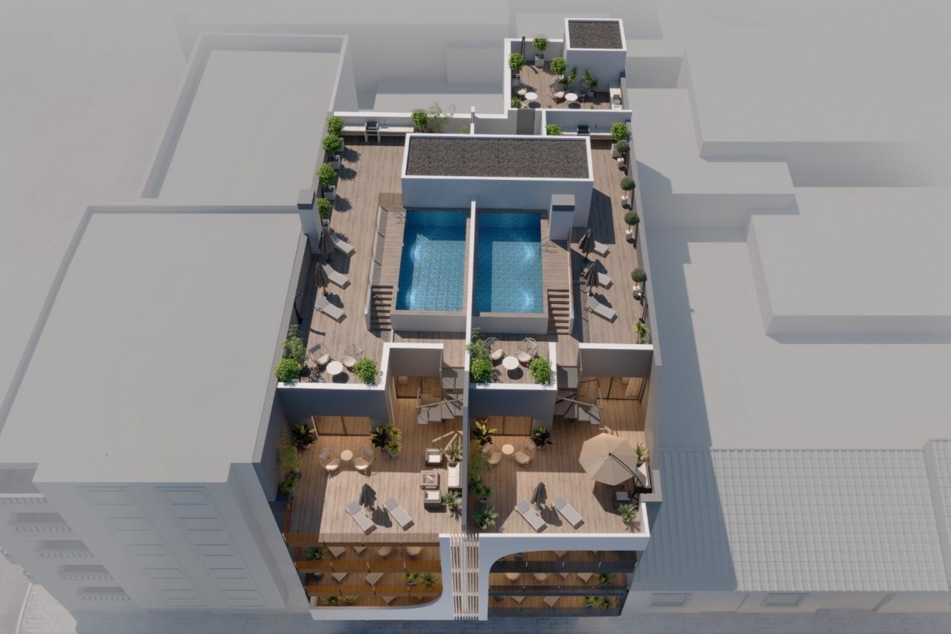 Nouvelle construction - Attique - Torrevieja - Centro