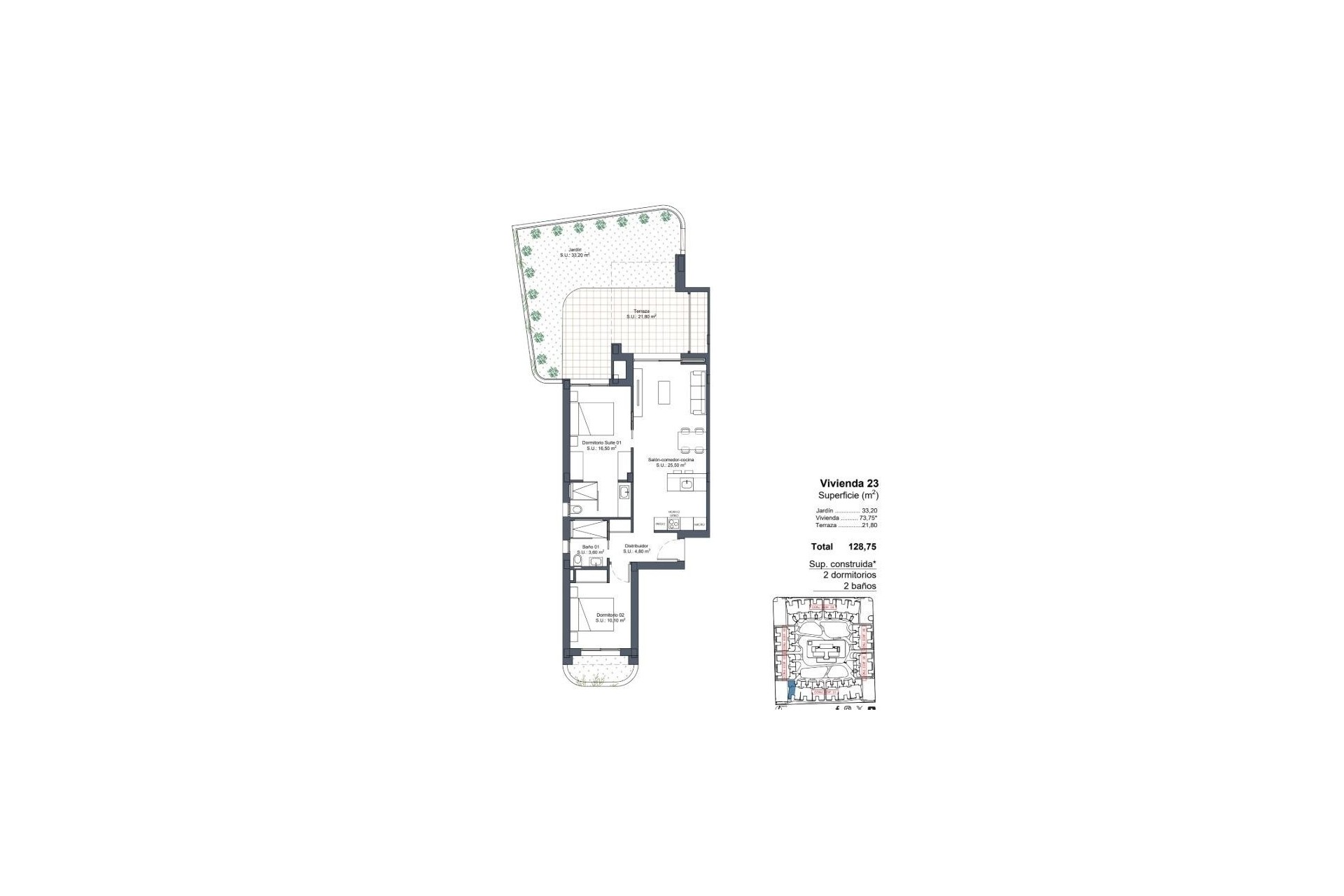 Nouvelle construction - Bungalow - Ciudad Quesada - Lo Marabú