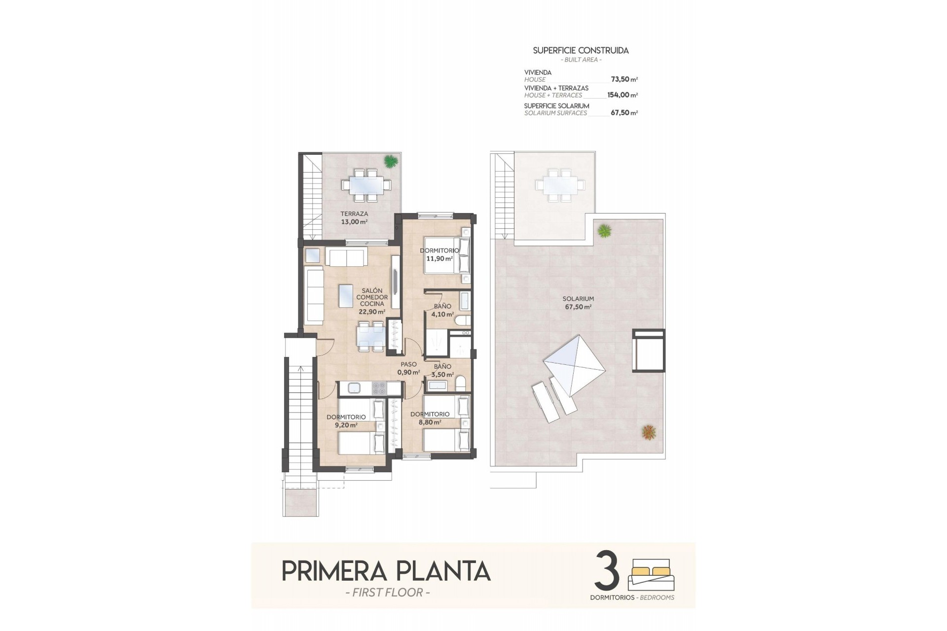 Nouvelle construction - Bungalow - San Miguel de Salinas - La Cañada