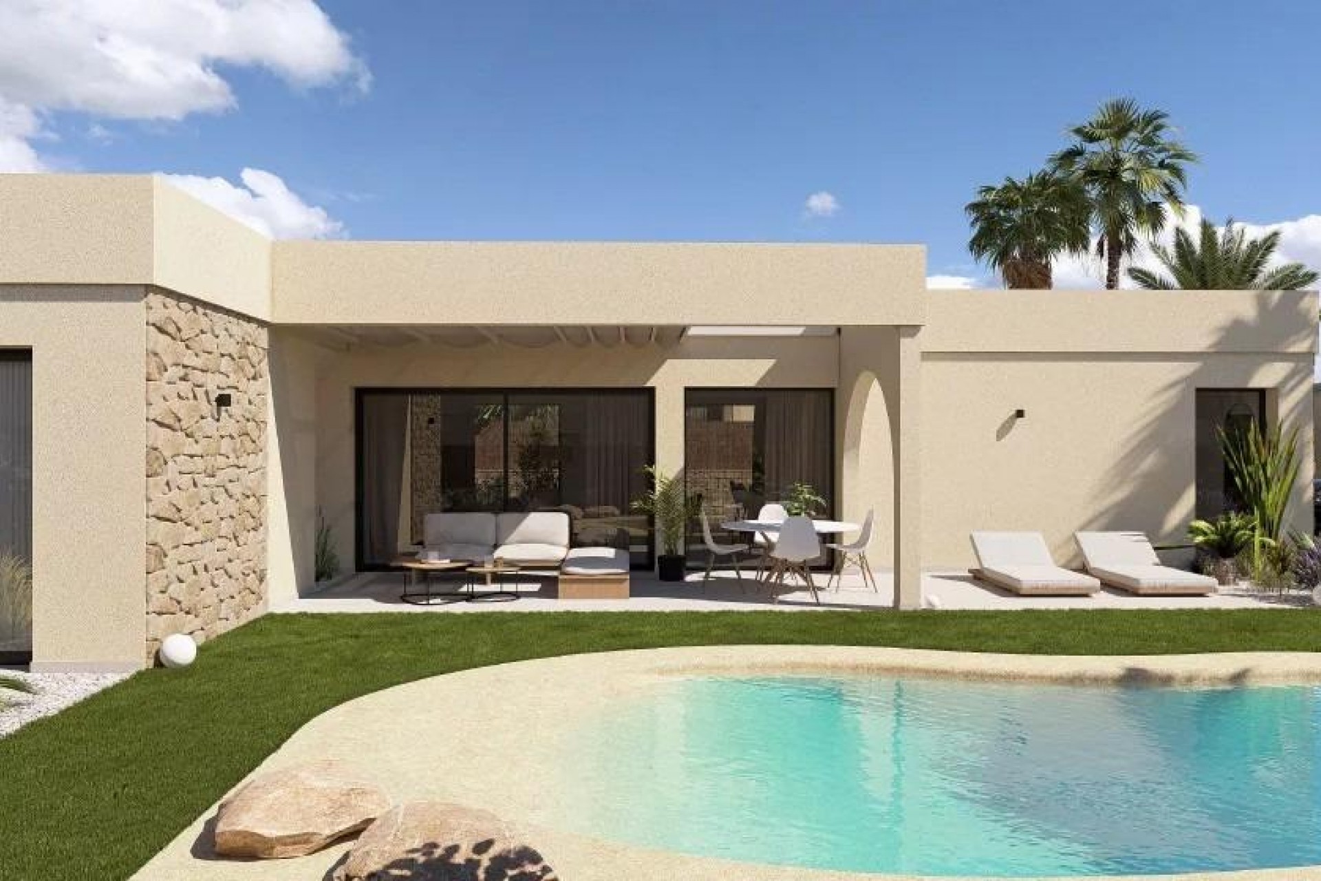 Nouvelle construction - Villa - Banos y Mendigo - Altaona Golf