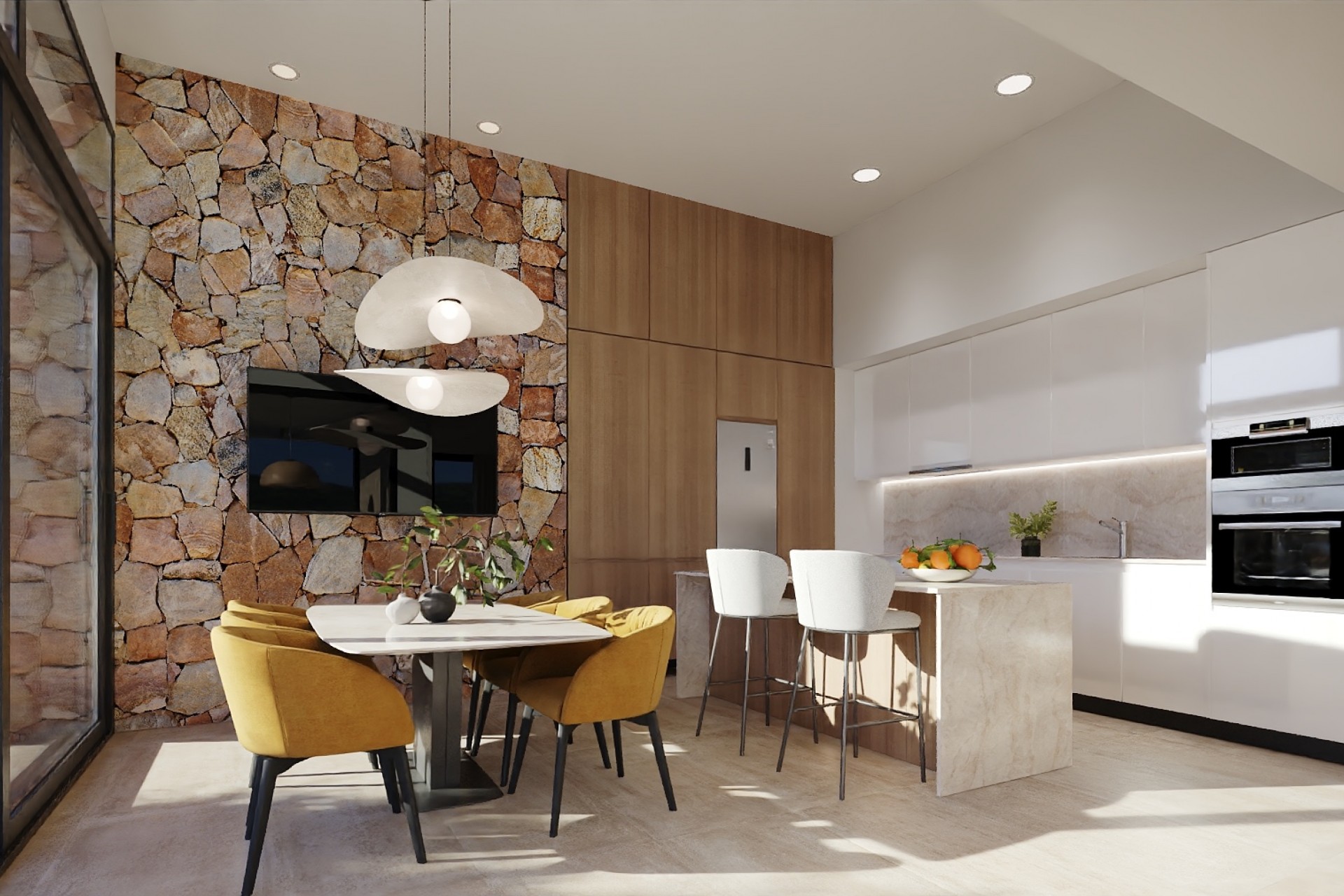 Nouvelle construction - Villa - Fuente Álamo - Hacienda Del Álamo Golf