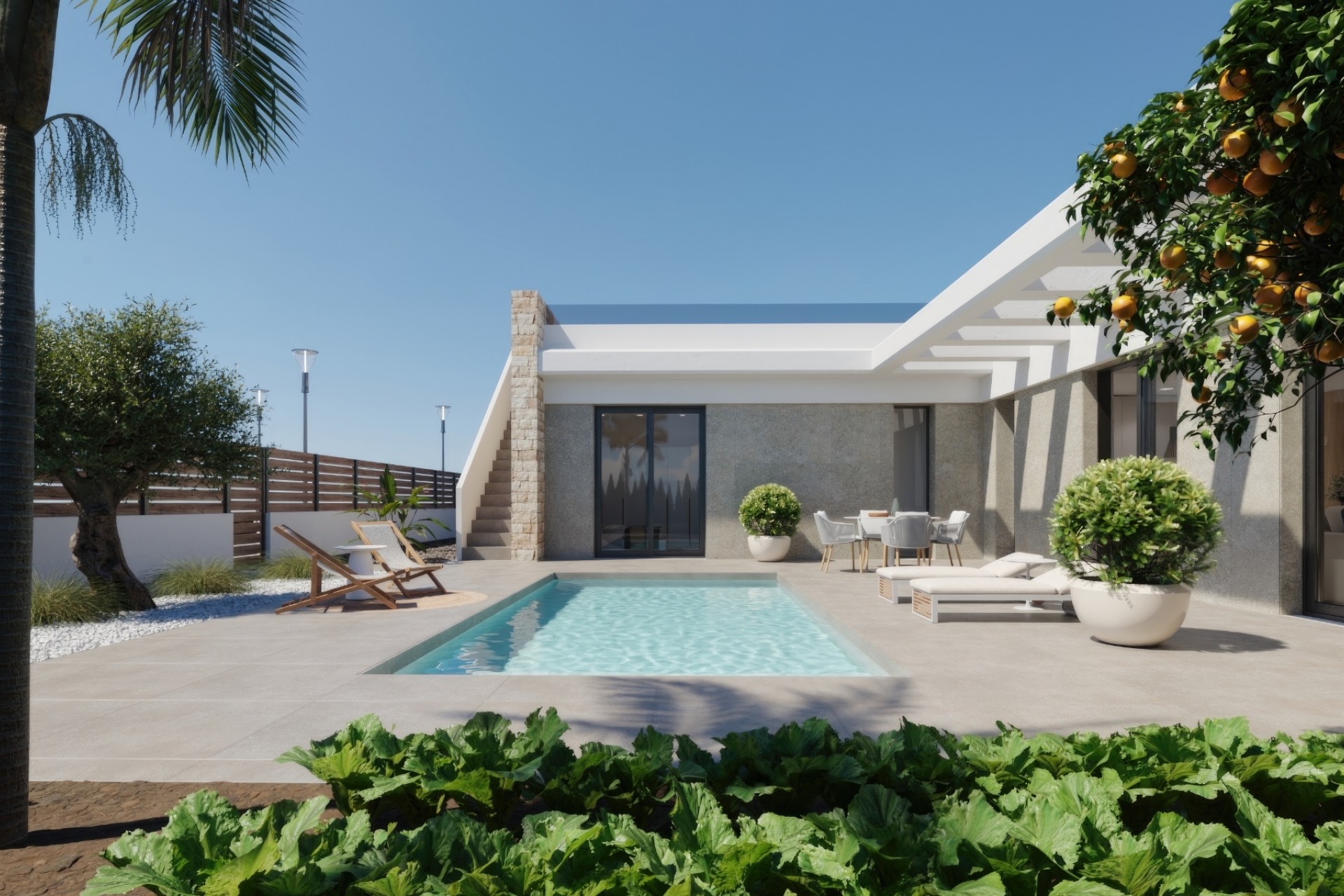 Nouvelle construction - Villa - Fuente Álamo - Hacienda Del Álamo Golf