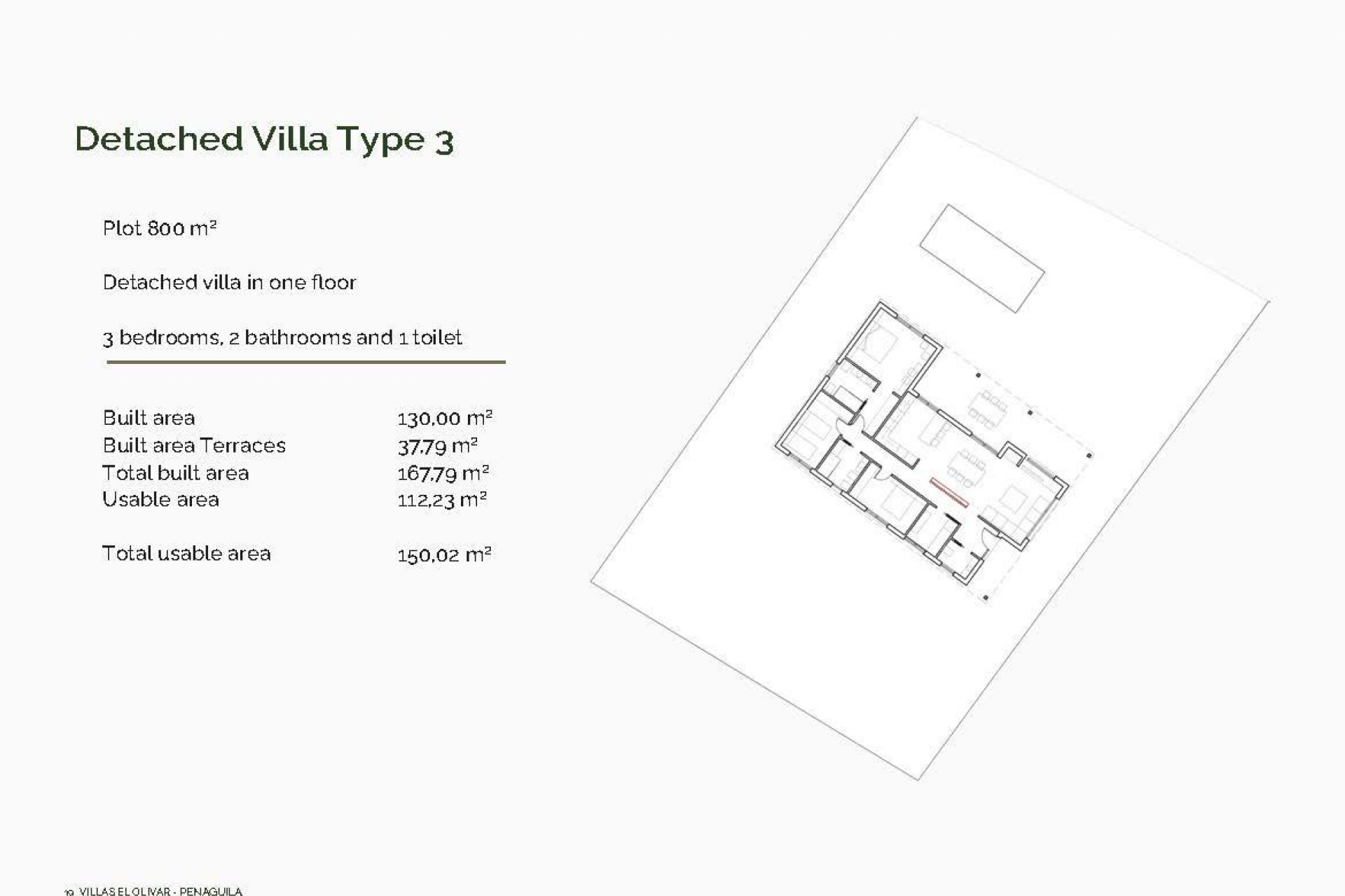 Nouvelle construction - Villa - Penaguila - El Olivar