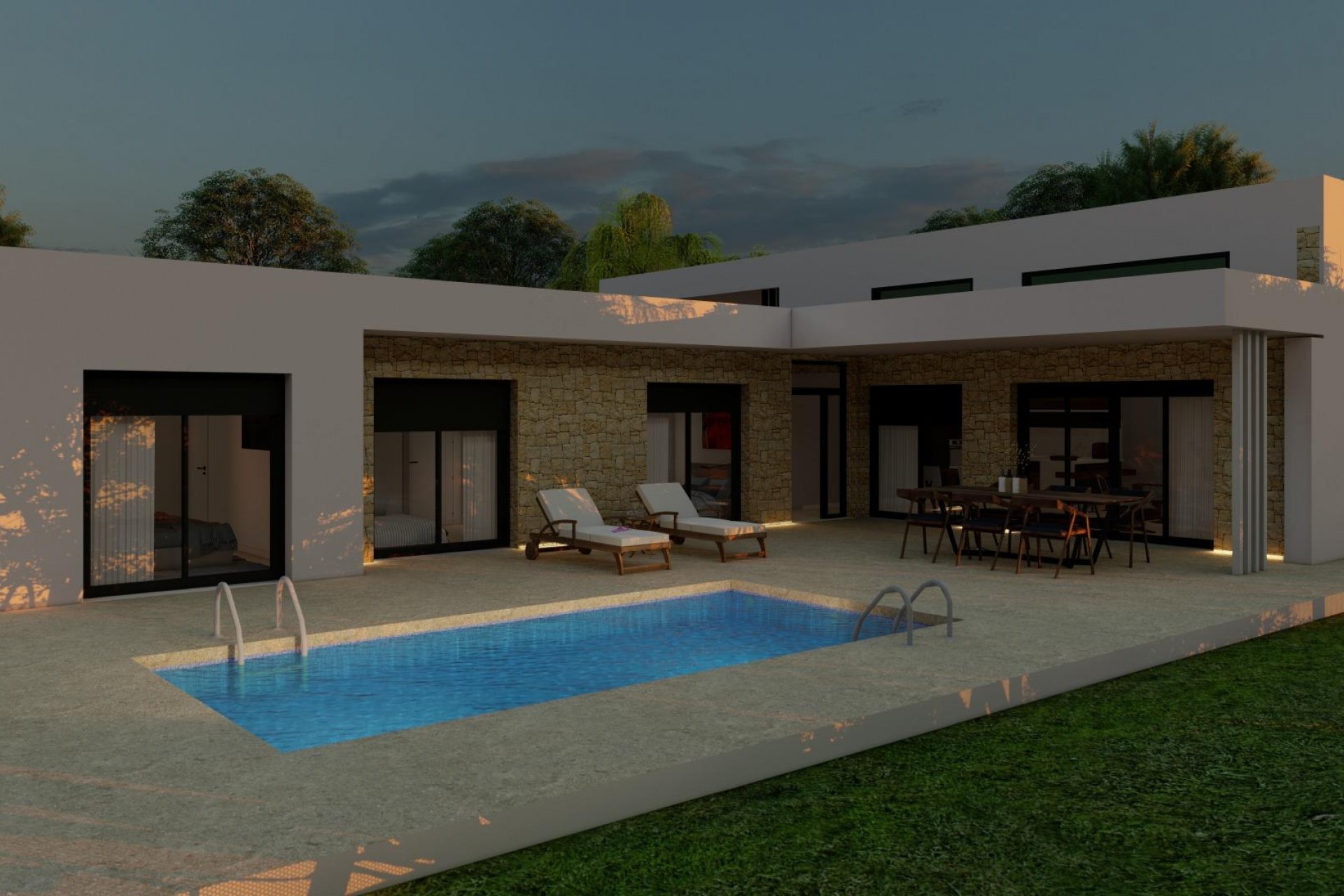 Nouvelle construction - Villa - Pinoso - Campo