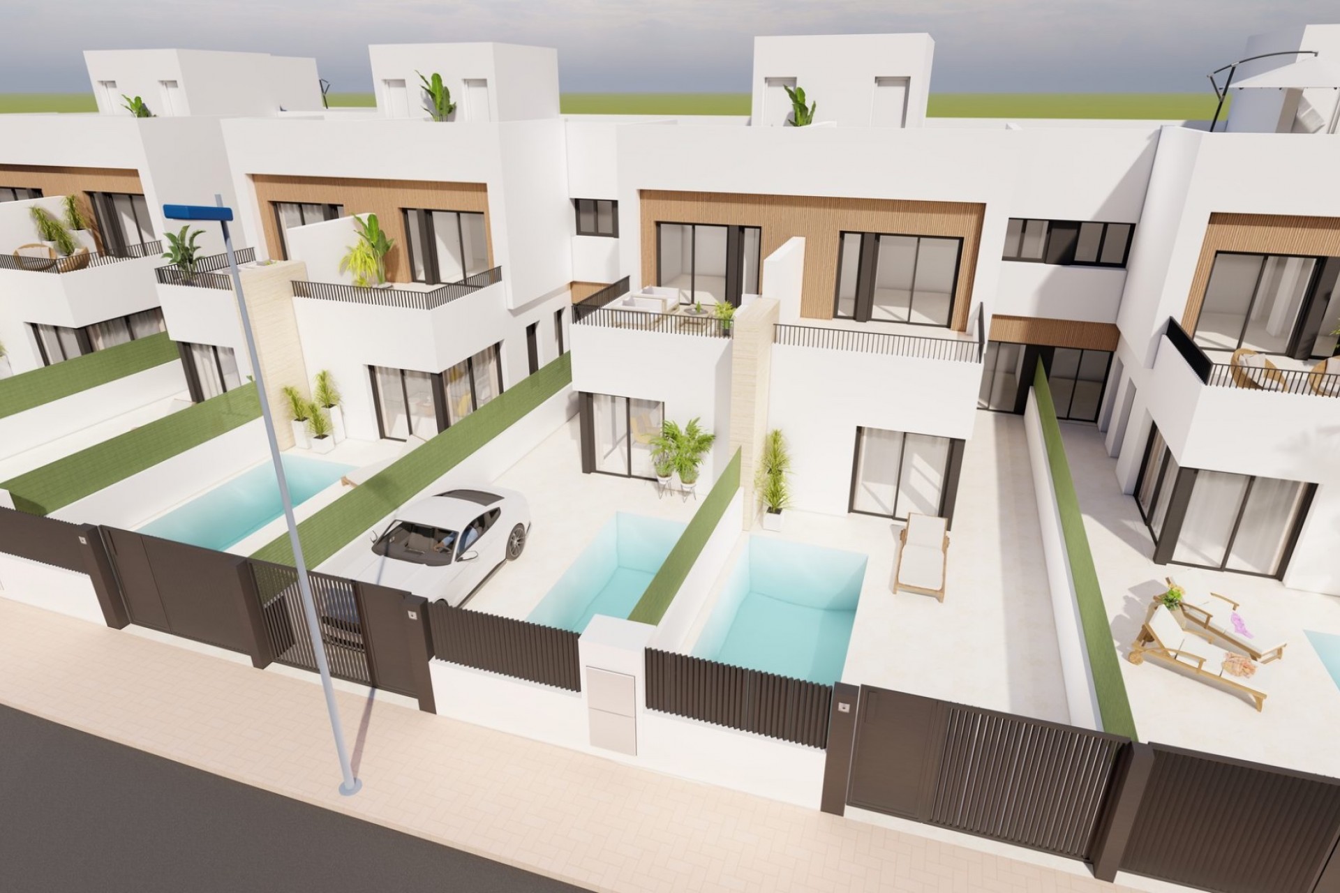Nouvelle construction - Villa - Santiago de la Ribera - San Blas