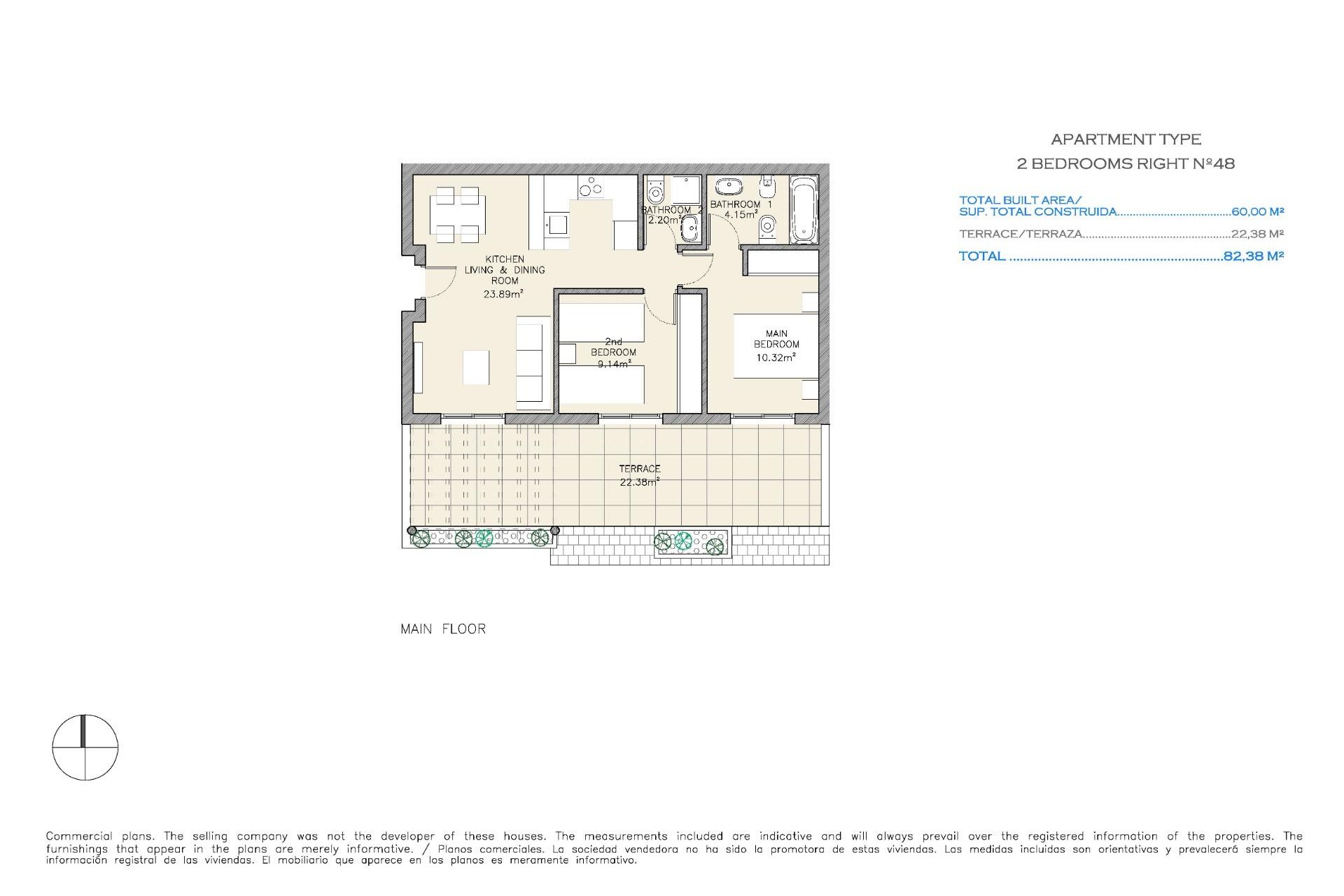 Nueva construcción  - Apartamento / piso - Aguilas - Collados