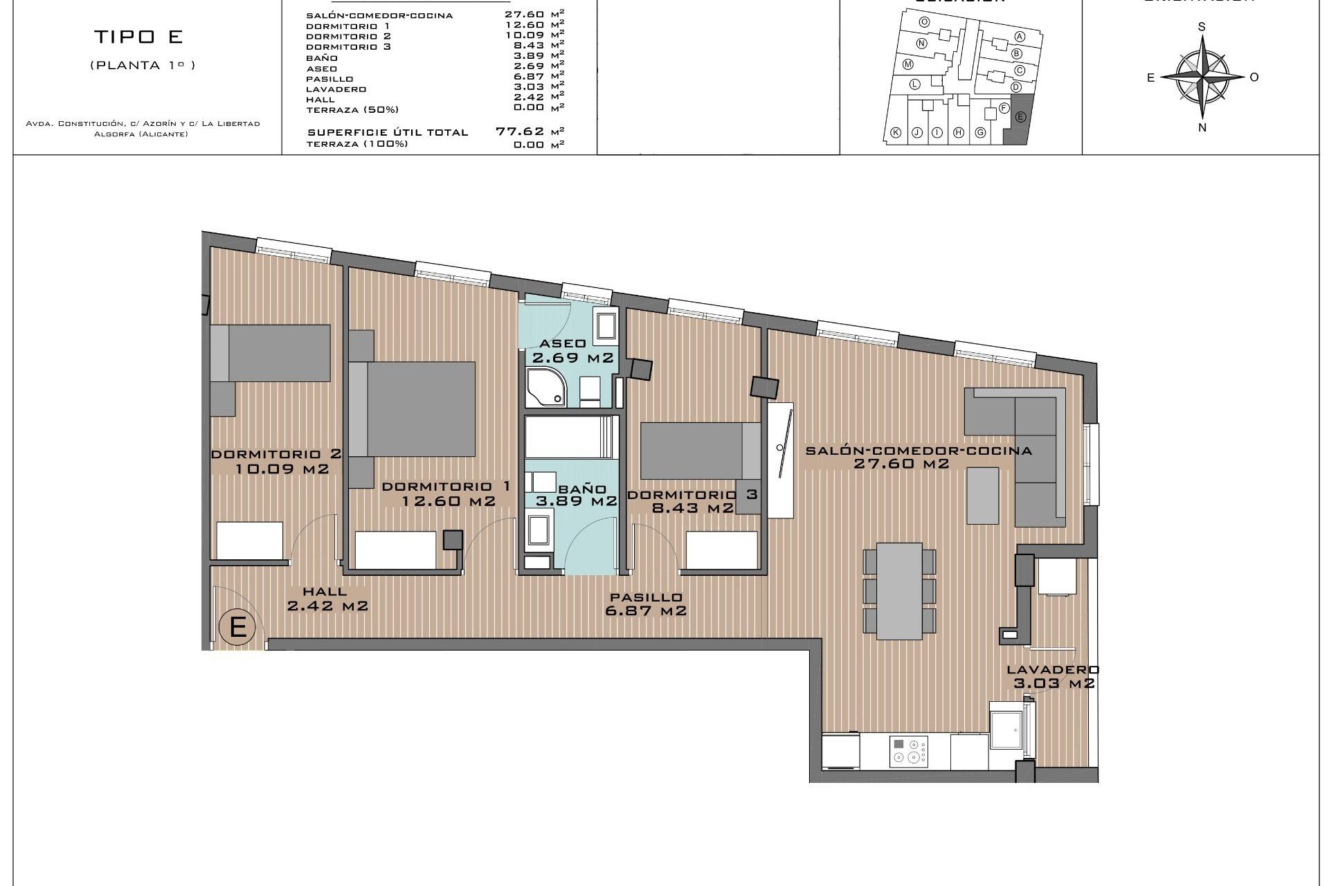 Nueva construcción  - Apartamento / piso - Algorfa - Pueblo