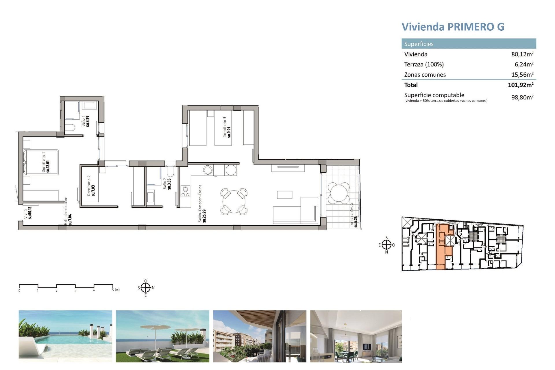 Nueva construcción  - Apartamento / piso - Guardamar del Segura - Pueblo