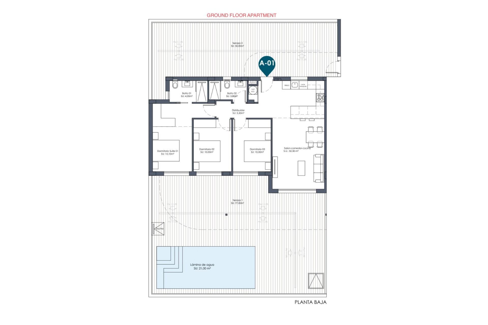 Nueva construcción  - Apartamento / piso - Los Alcazares - Serena Golf