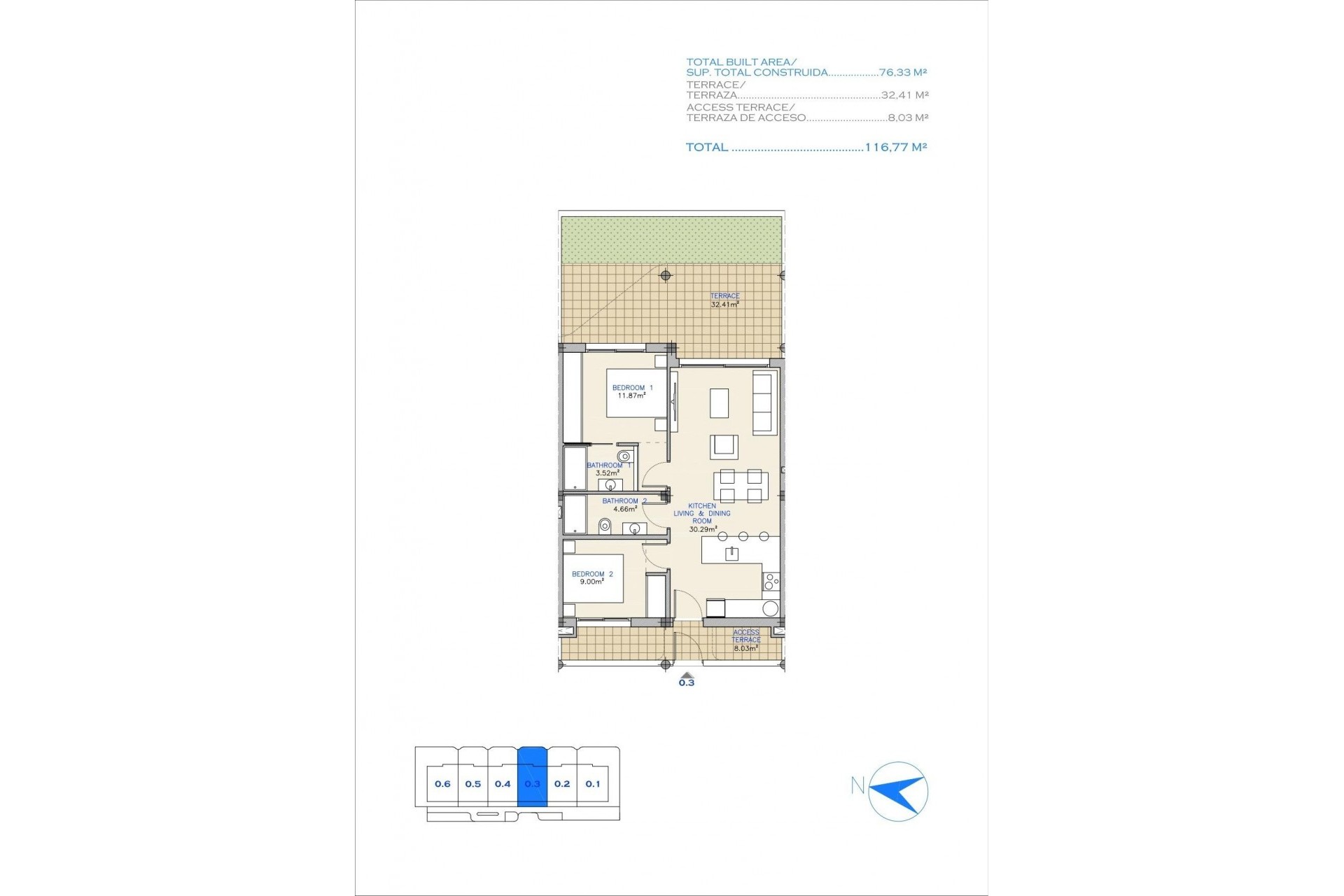 Nueva construcción  - Apartamento / piso - Los Alcazares - Serena Golf