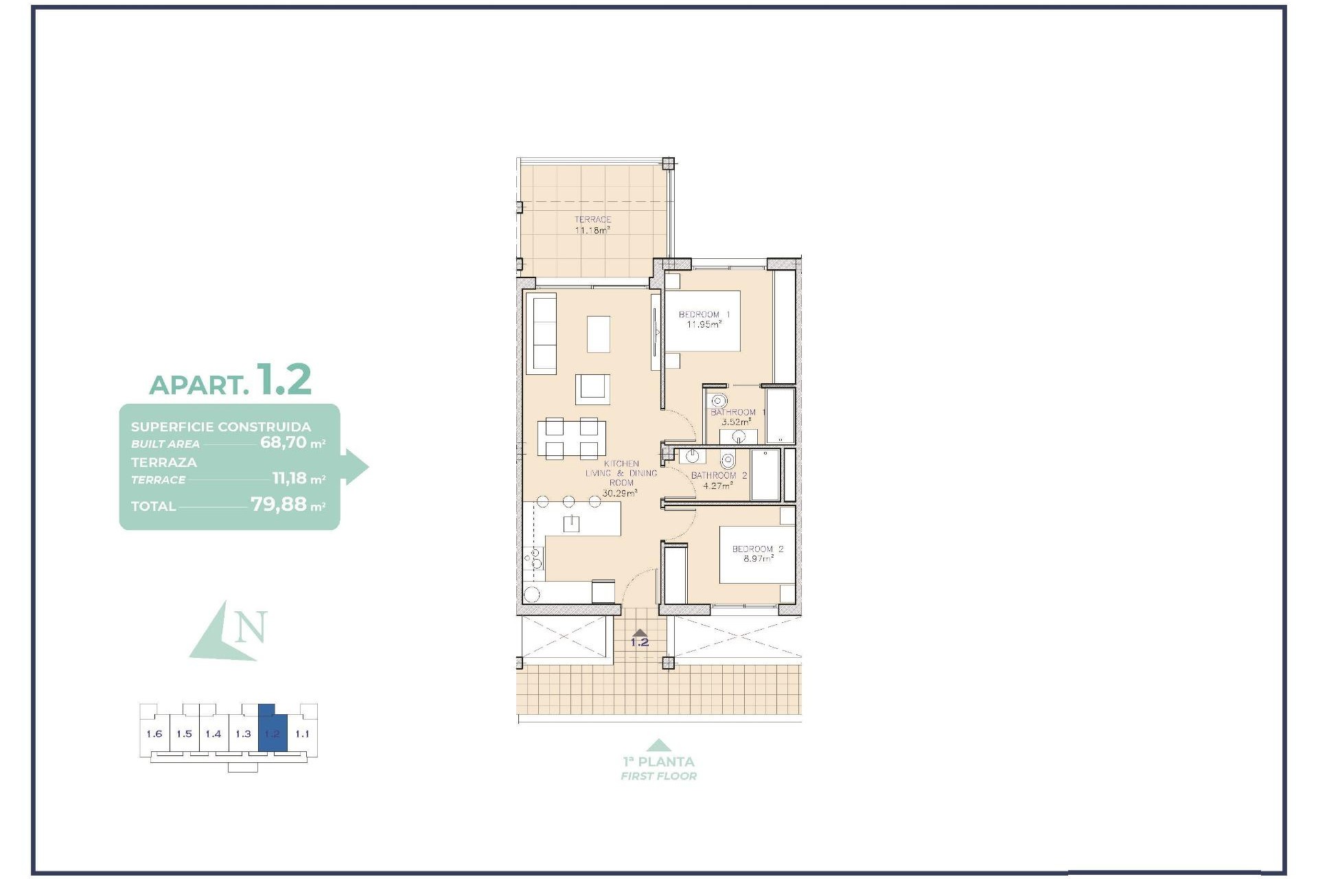 Nueva construcción  - Apartamento / piso - Los Alcazares - Serena Golf