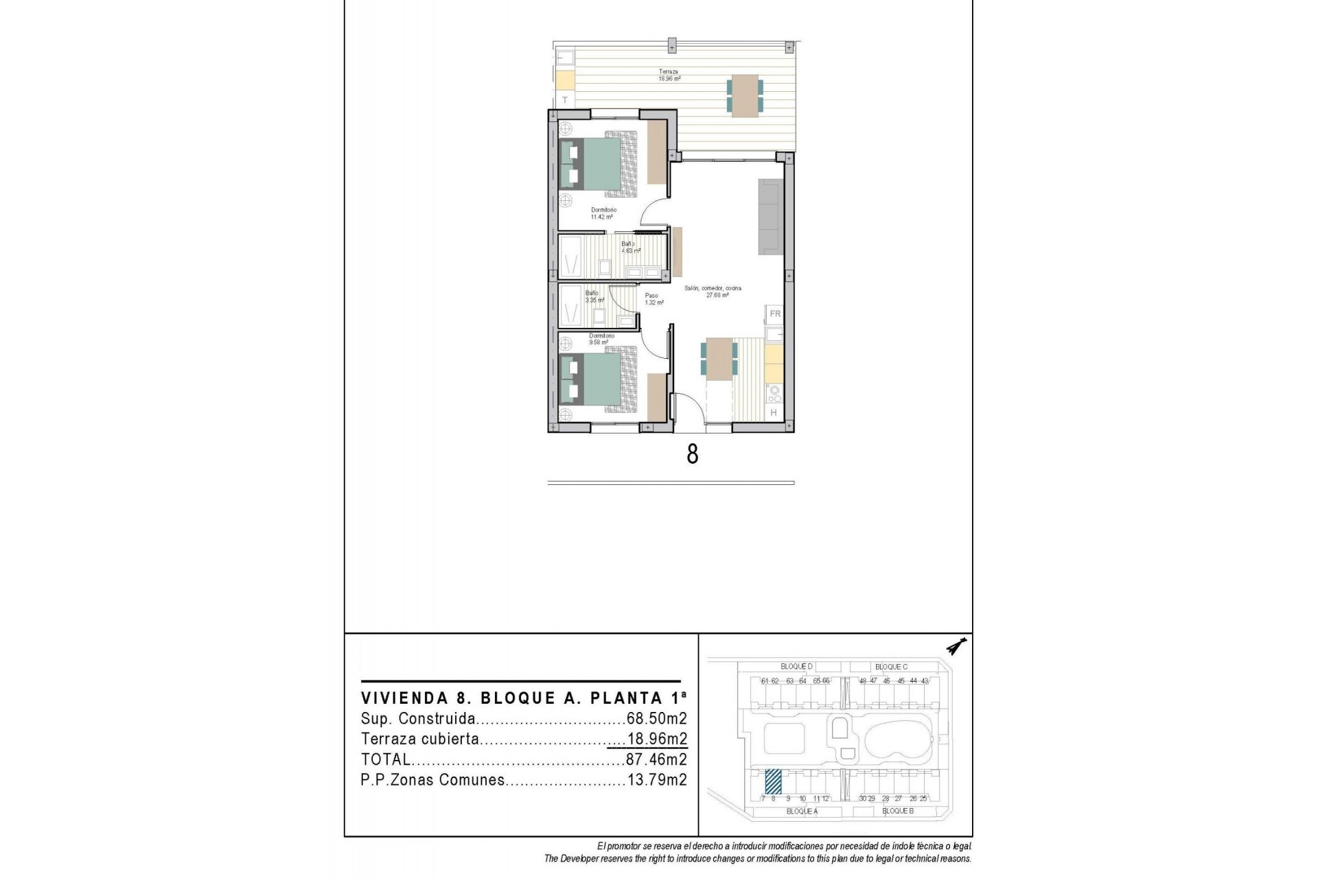 Nueva construcción  - Apartamento / piso - Torre Pacheco - San Cayetano
