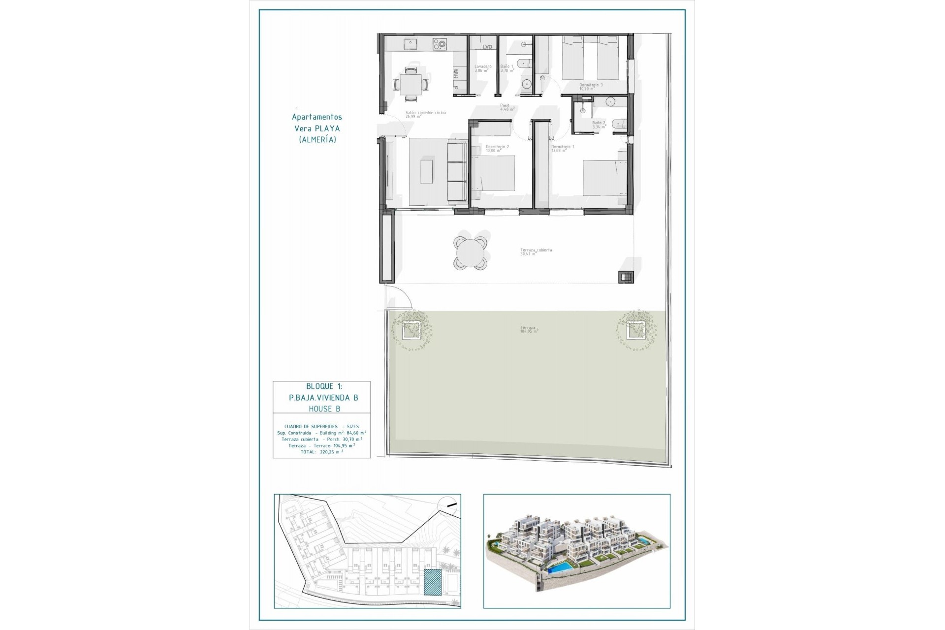 Nueva construcción  - Apartamento / piso - Vera - Pueblo Salinas