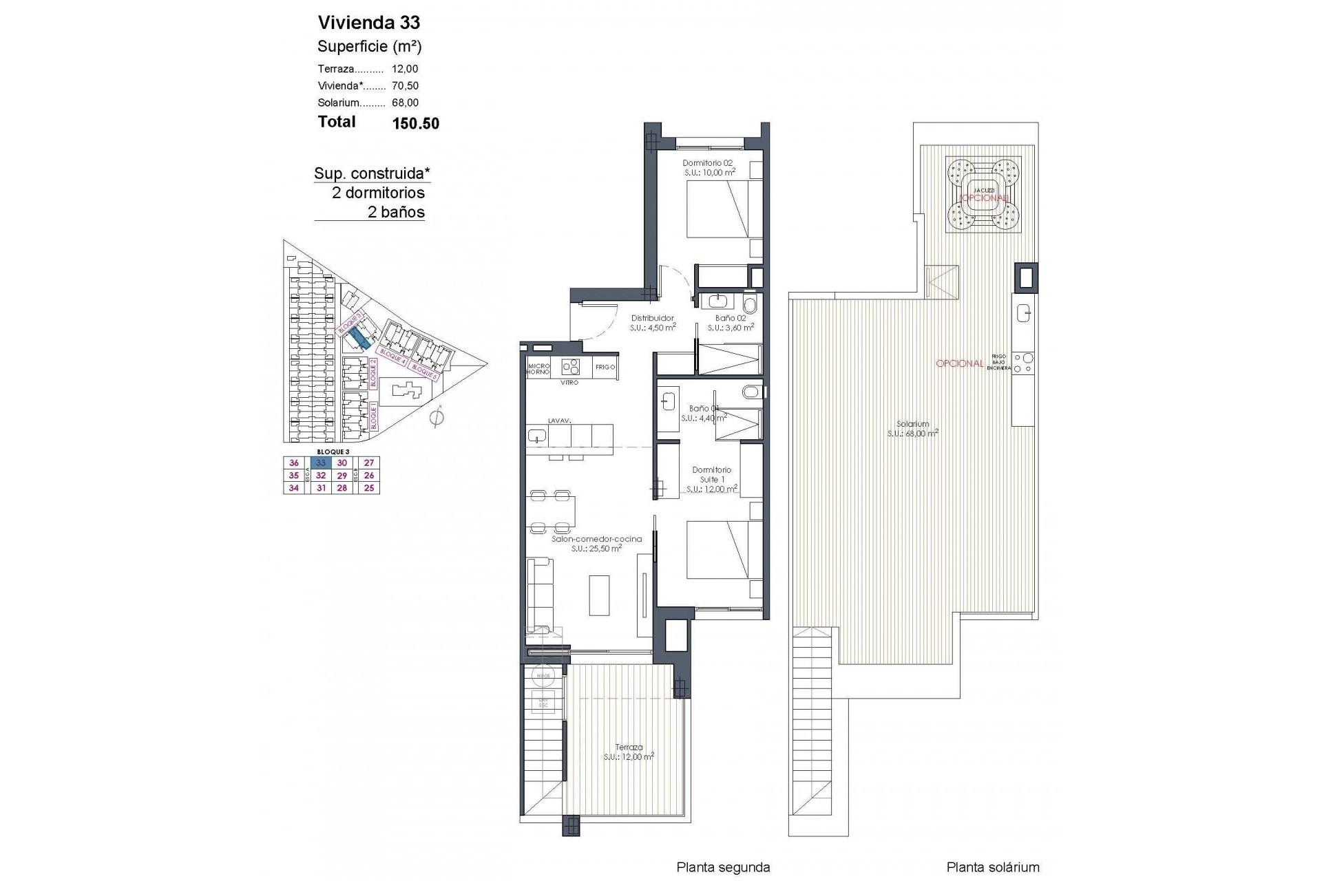 Nueva construcción  - Ático - Los Alcazares - Serena Golf
